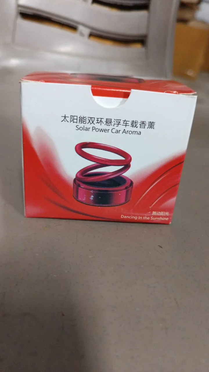 Solar Car Aroma Diffuser 360° Rotating Design, Air Freshener for Car, Home, Office - Image 16
