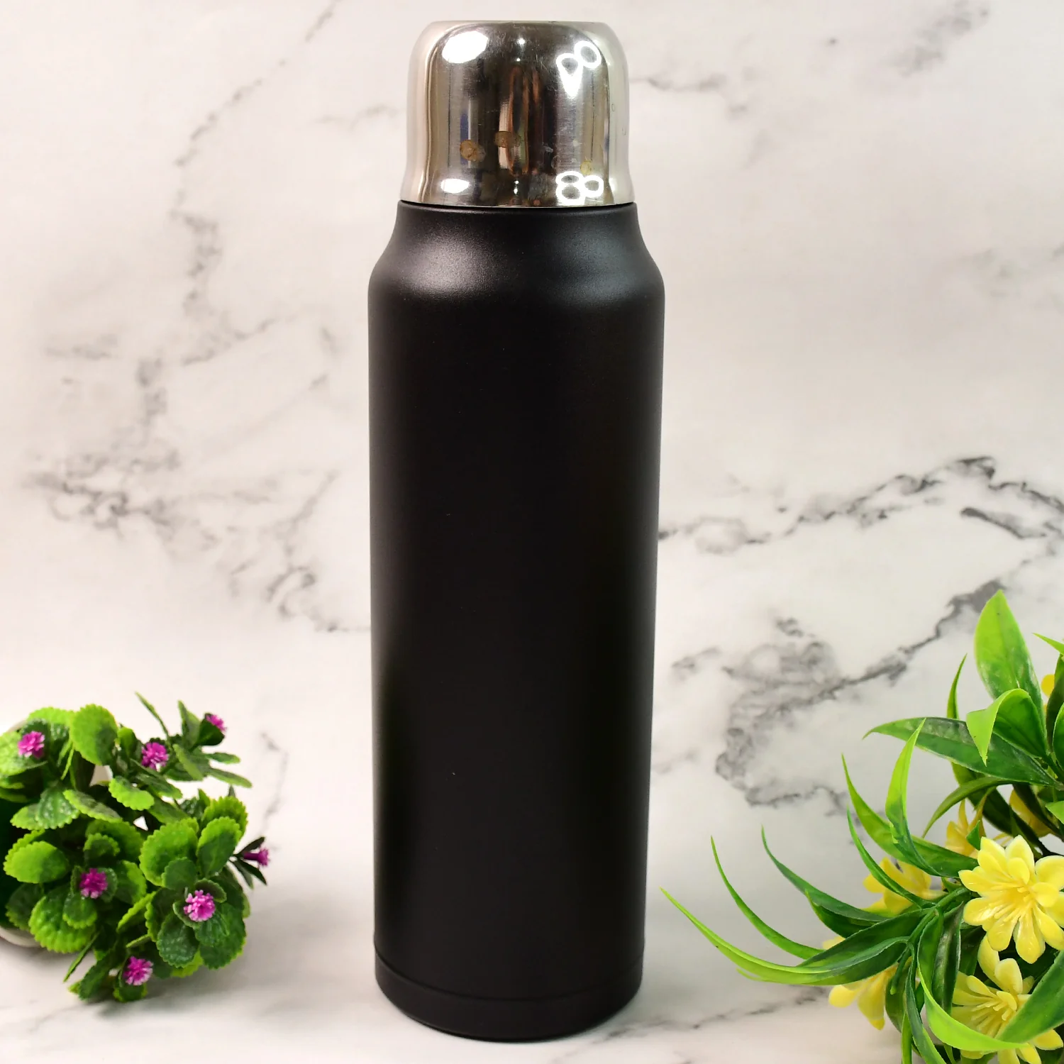 Stainless Steel Vacuum Water Bottle – Hot & Cold Insulated Flask (1000 ML Approx) - Image 7