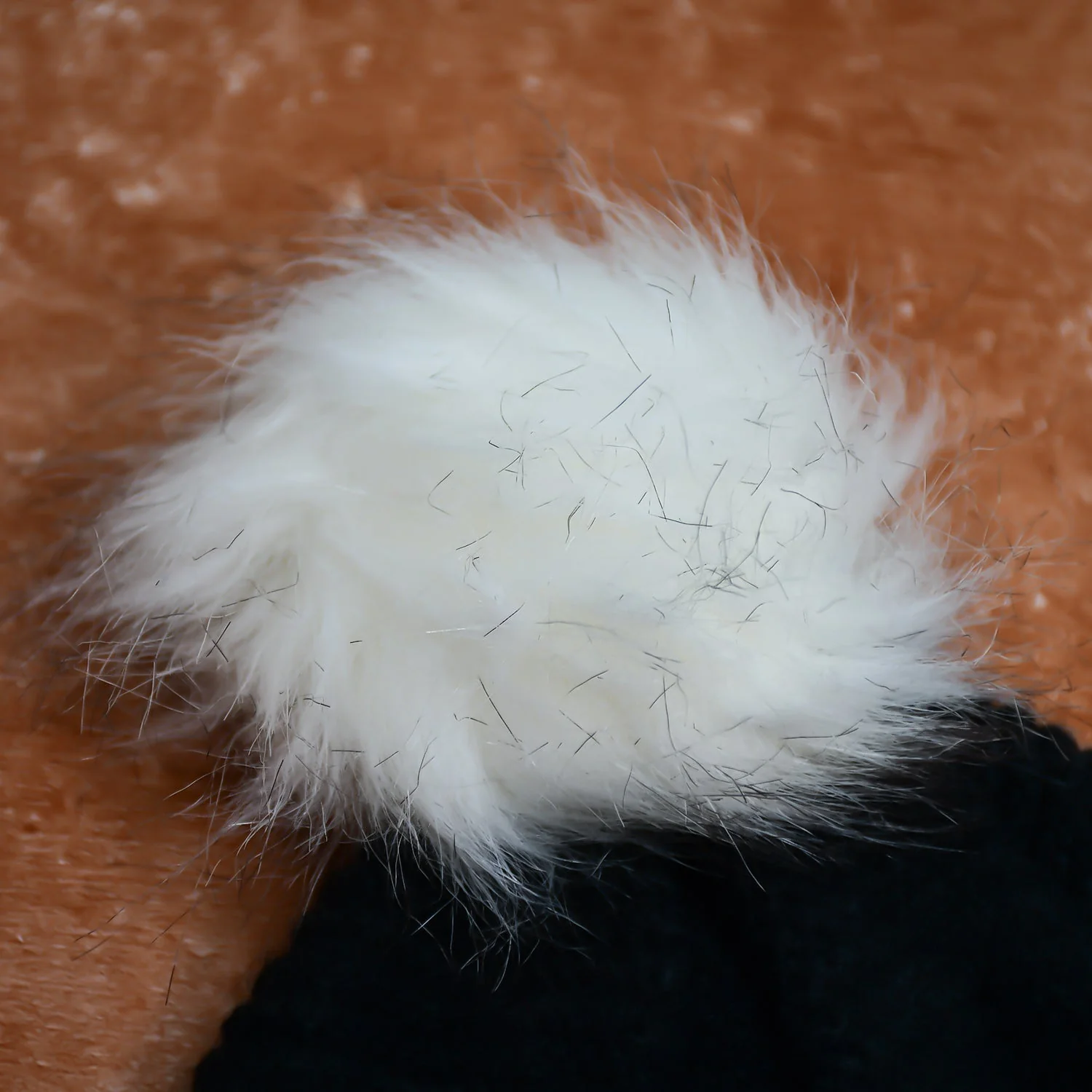 Men's and Women's Skull Slouchy Winter Woolen Knitted Black Inside Fur Beanie Cap - Image 3