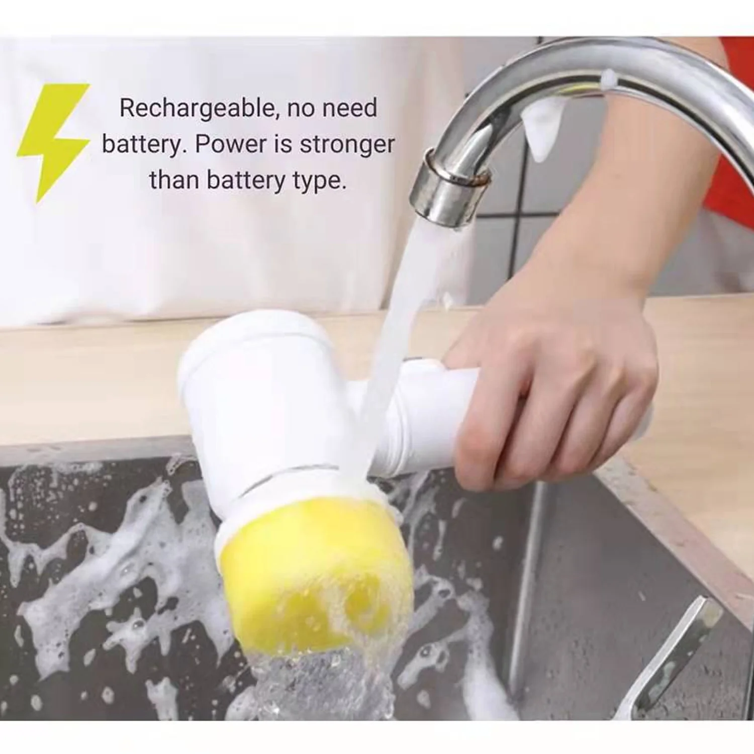 Multifunctional Cleaning Brush, Portable Electric Cleaning Brush (1 Pc) - Image 8