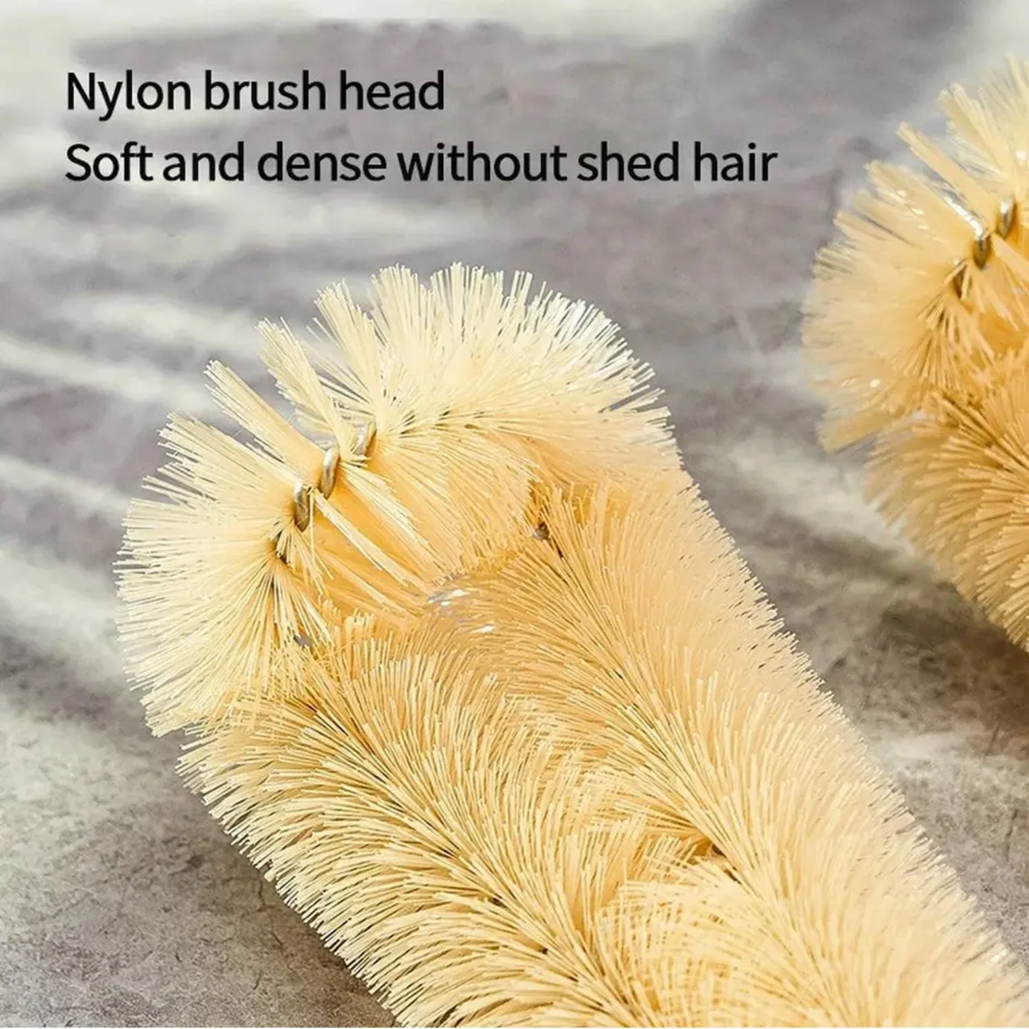 Bottle Brush with Curved Head Long Handle Washing Brush for Baby Bottles - Image 6