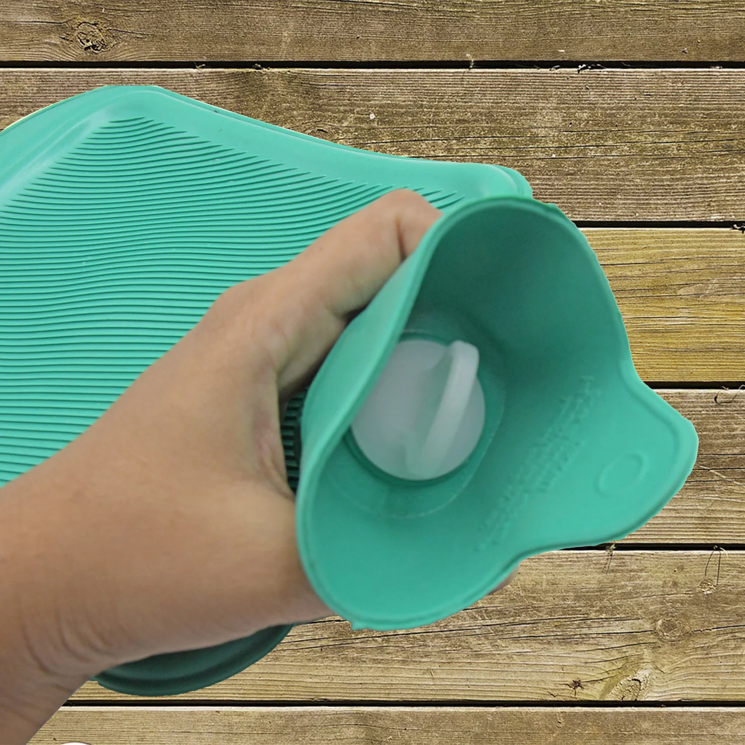 Hot Water Bag With Cover For Pain Relief, Menstrual Cramps (1 Pc) - Image 5