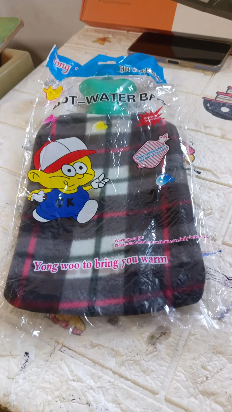 Hot Water Bag With Cover For Pain Relief, Menstrual Cramps (1 Pc) - Image 8
