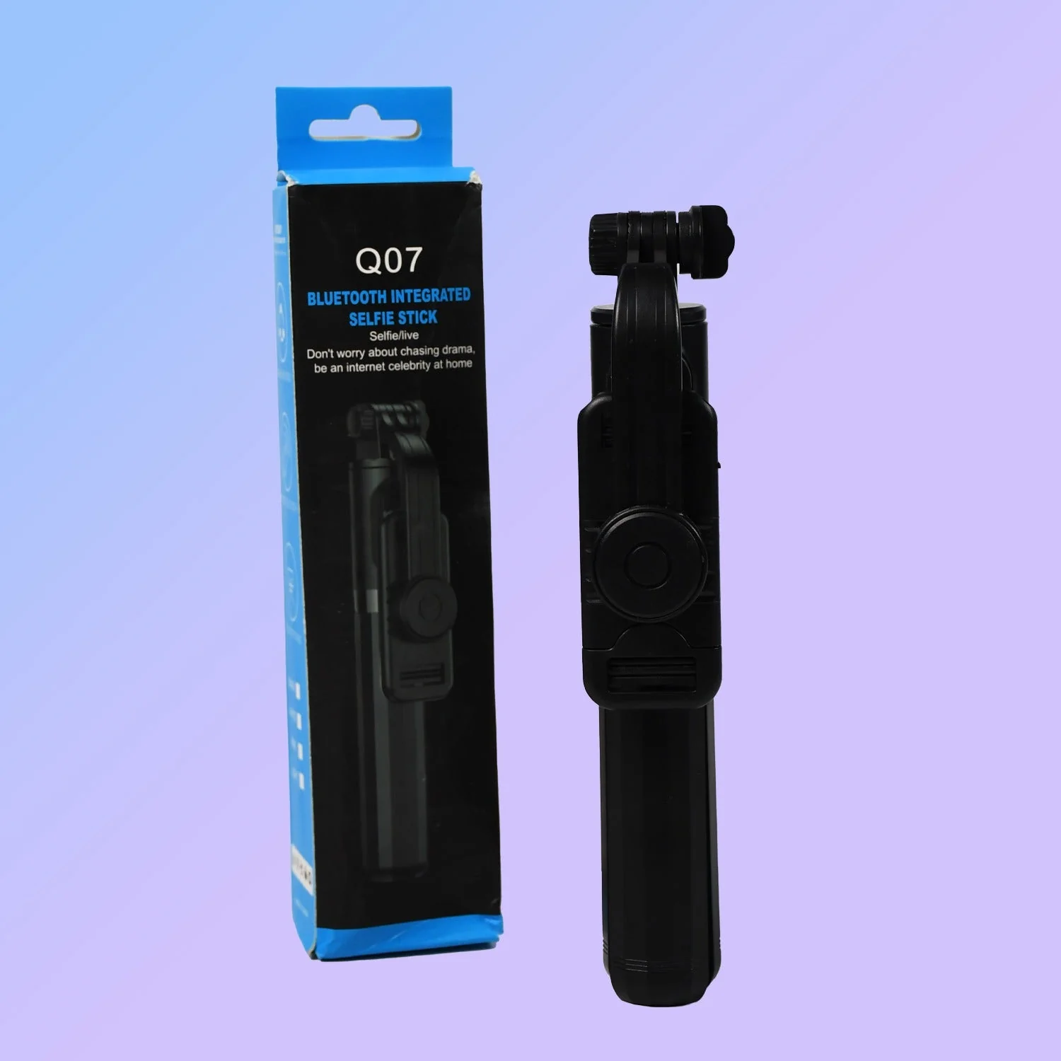 Bluetooth Selfie Stick, Portable Phone Tripod Stand for Mobile - Image 4