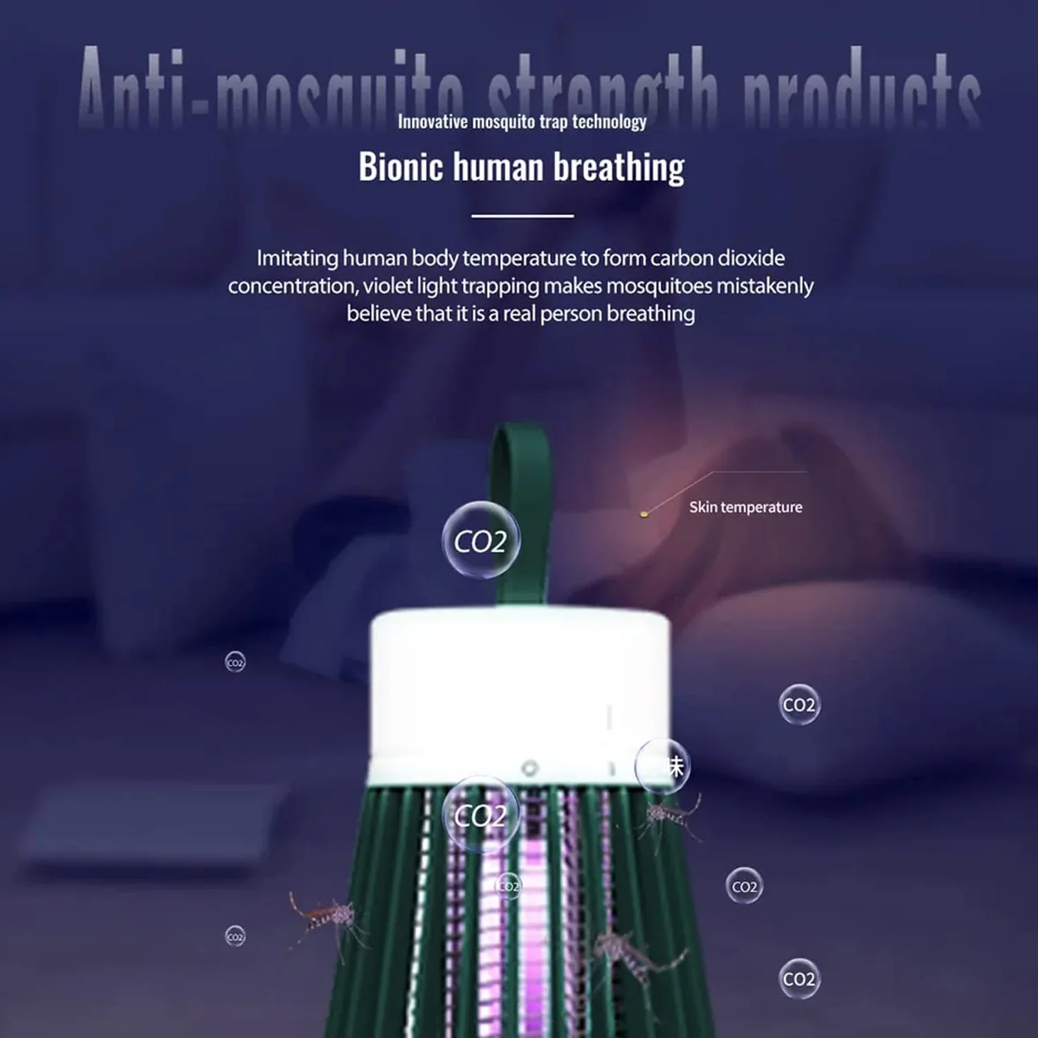 Mosquito Killer LED Lamp for Indoor & Outdoor (USB Powered) - Image 5