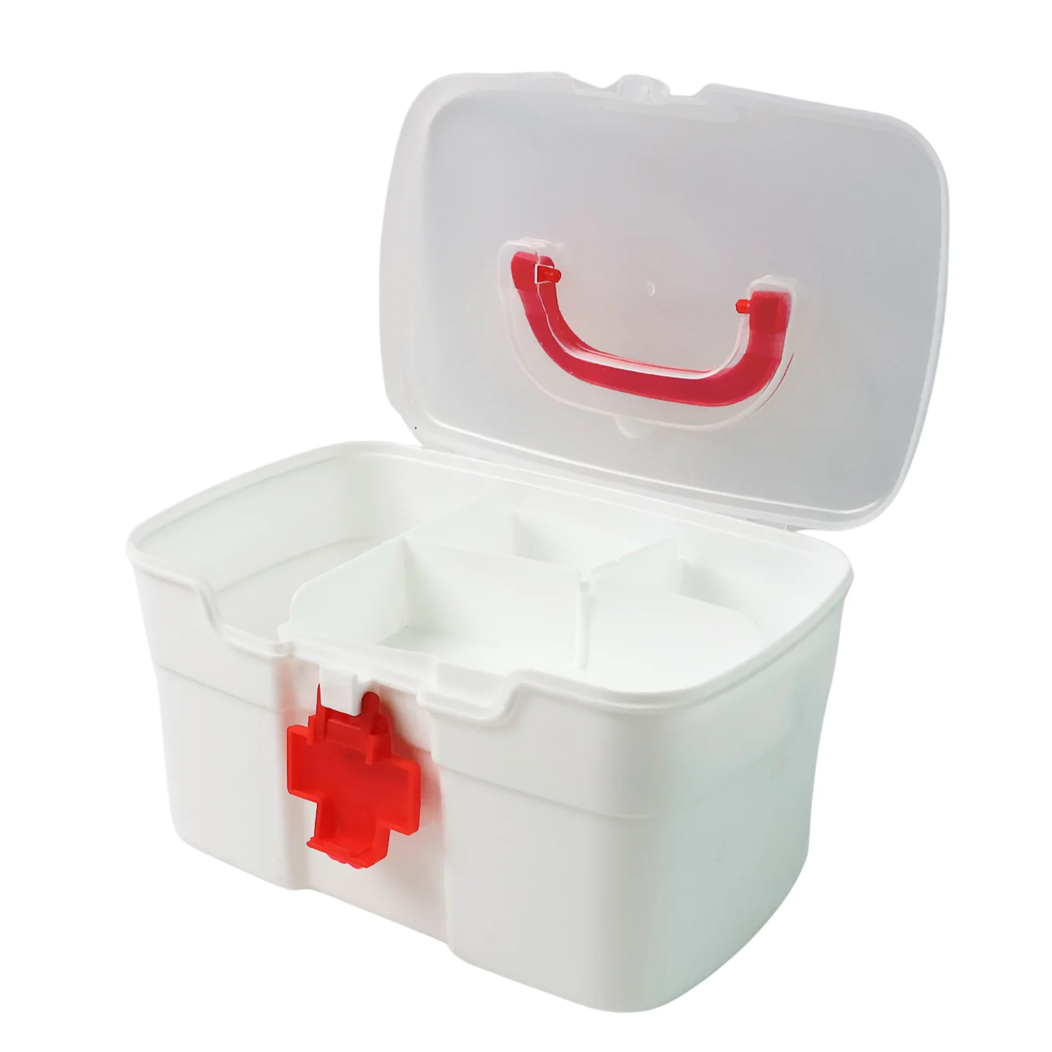 Medical Storage Box with Detachable Tray & Handle - Image 5
