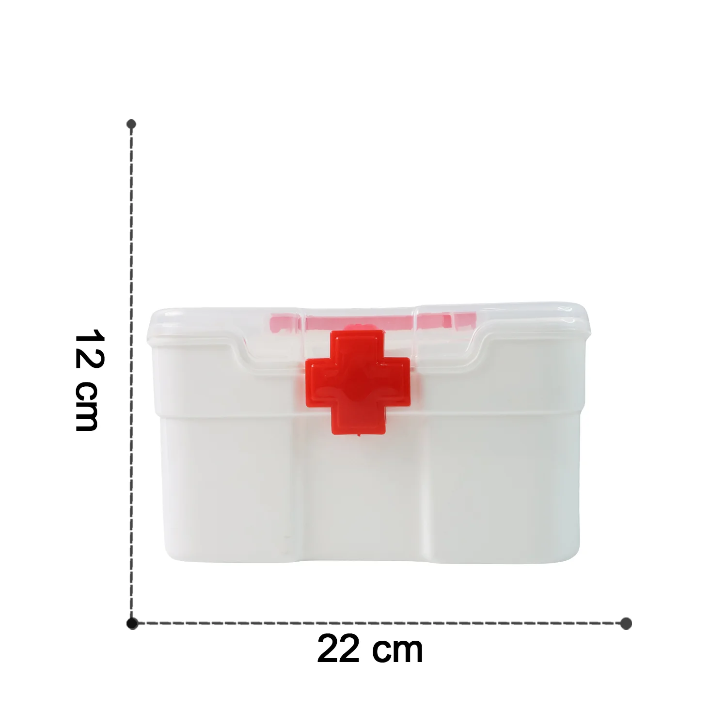 Medical Storage Box with Detachable Tray & Handle - Image 7