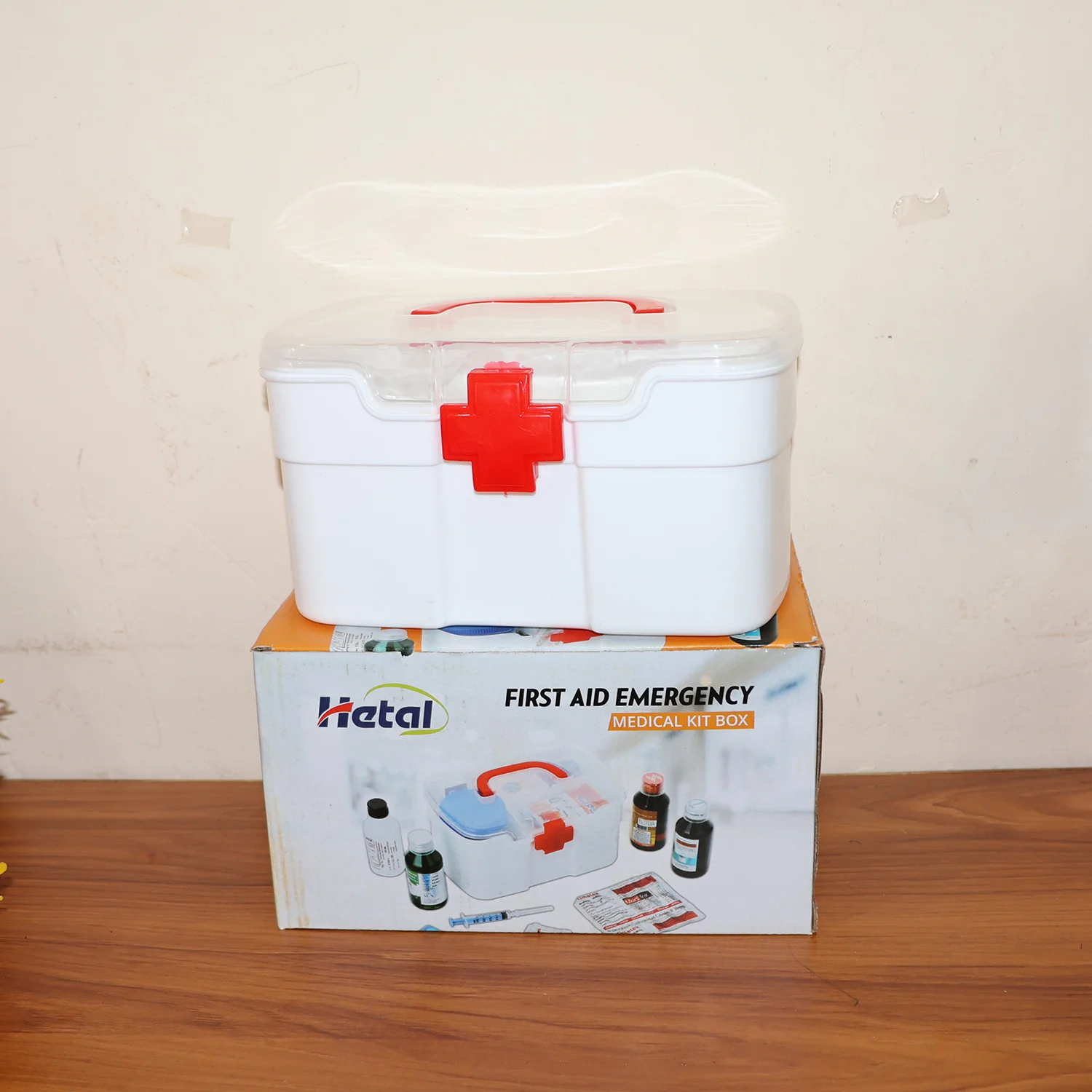 Medical Storage Box with Detachable Tray & Handle - Image 8