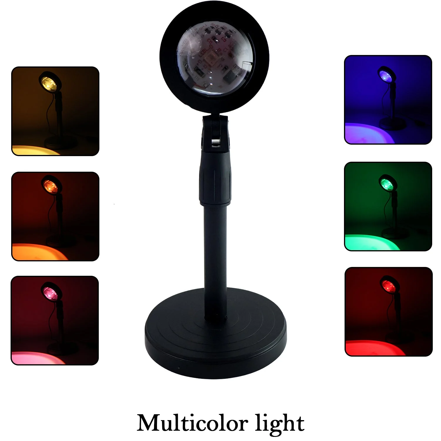 Multi Colors Sunset Lamp, Sunset Projection Lamp LED Night Lights - Image 8