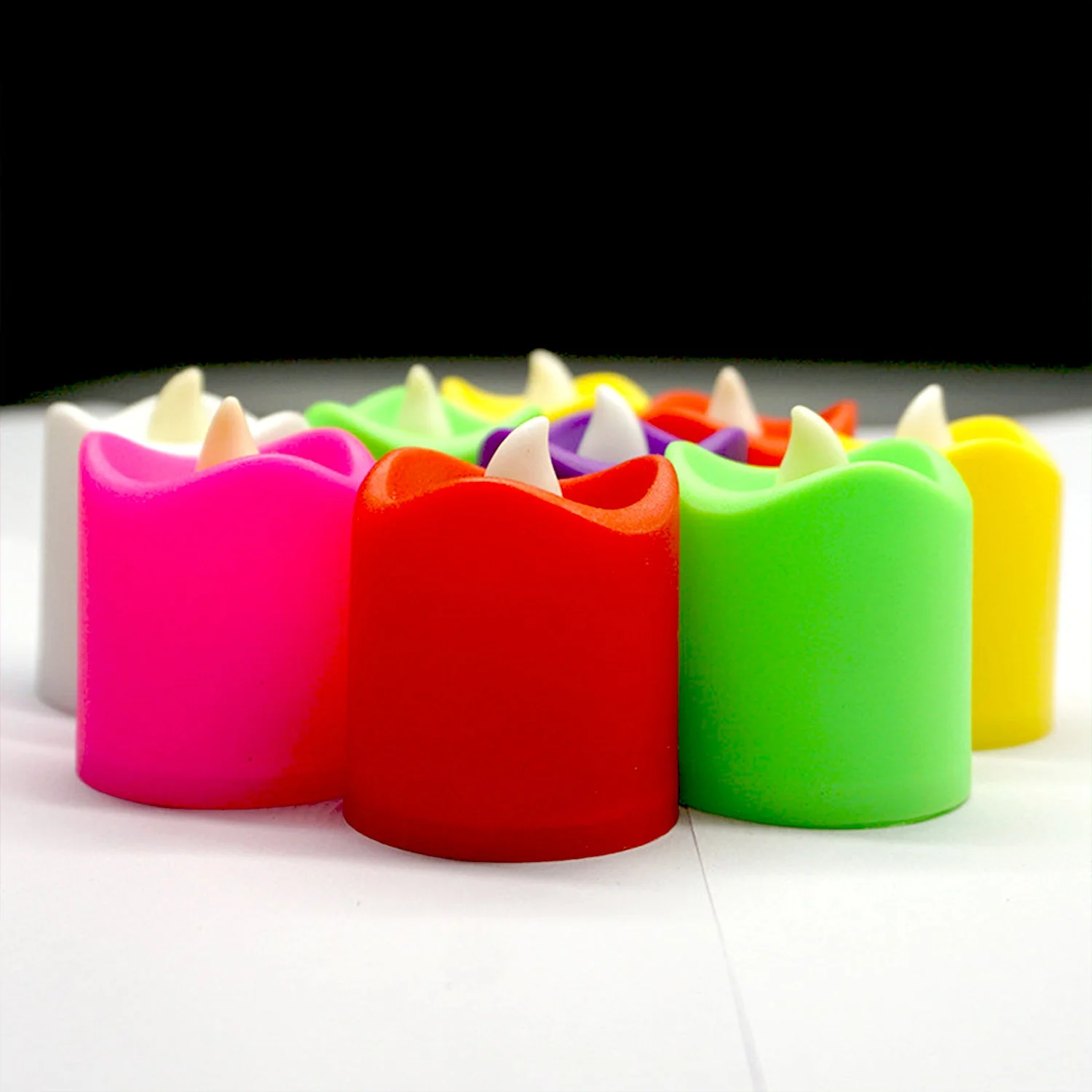 LED Tealight Candles – Battery Operated Decorative Lights (10 Pcs) - Image 6