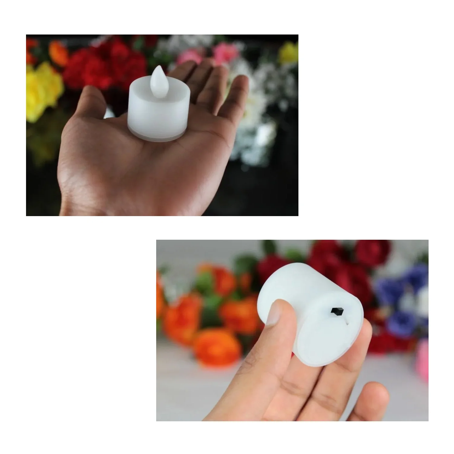 1PC Festival Decorative LED Tealight Candles – Battery Operated for Party & Diwali - Image 6