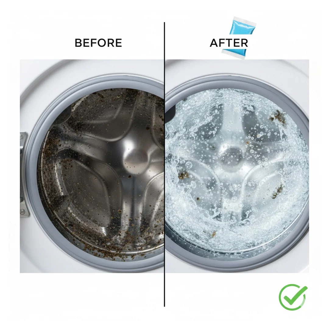 WASHING MACHINE STAIN TANK CLEANER DEEP CLEANING DETERGENT POWDER ( 1PC ) - Image 11