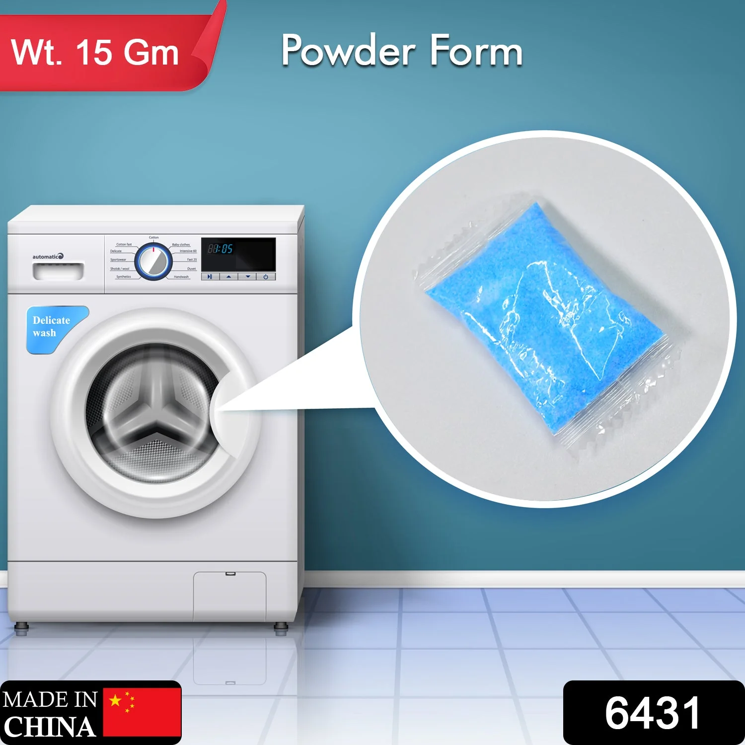 WASHING MACHINE STAIN TANK CLEANER DEEP CLEANING DETERGENT POWDER ( 1PC ) - Image 15