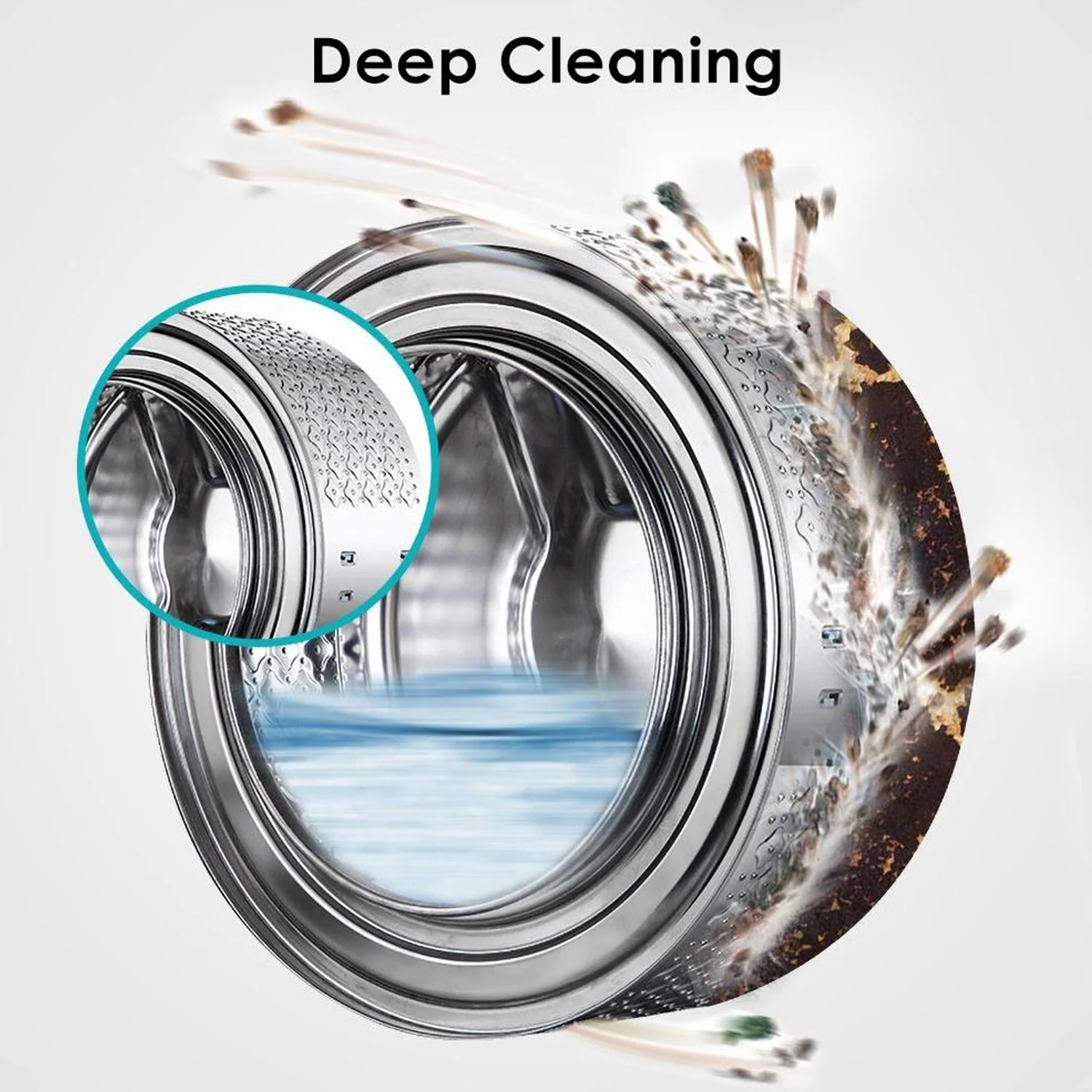 WASHING MACHINE STAIN TANK CLEANER DEEP CLEANING DETERGENT POWDER ( 1PC ) - Image 4