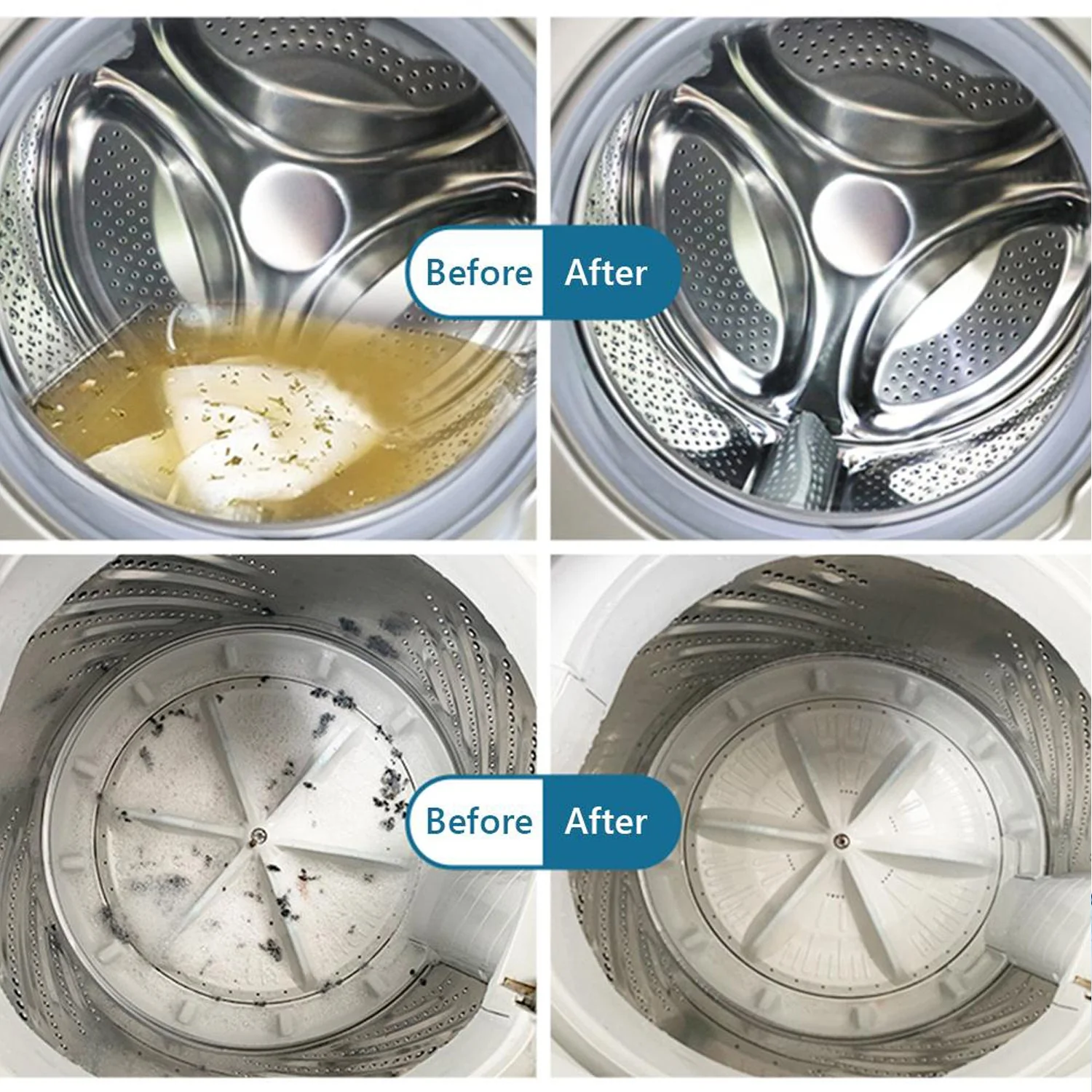 WASHING MACHINE STAIN TANK CLEANER DEEP CLEANING DETERGENT POWDER ( 1PC ) - Image 8