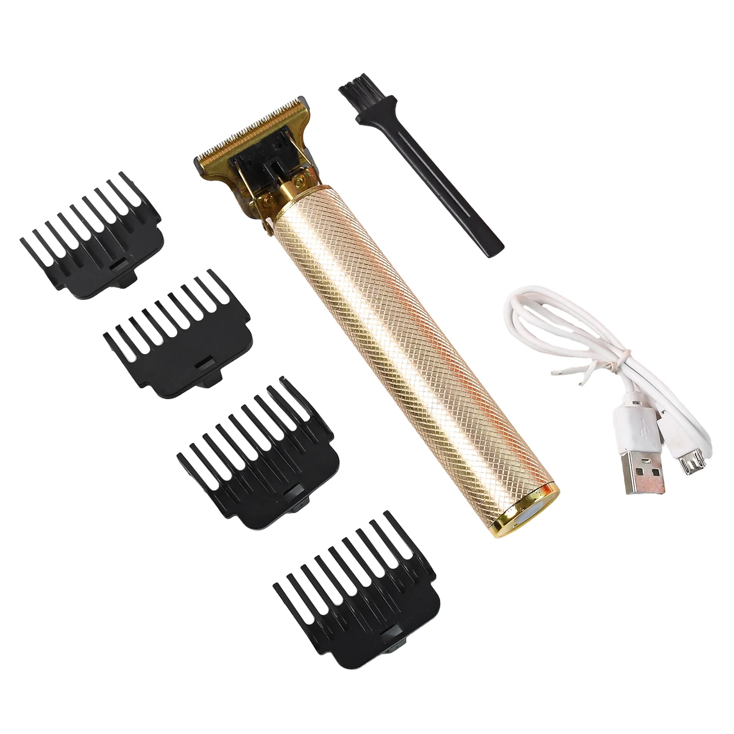 Men’s Hair Trimmer & Beard Clipper with 4 Adjustable Blades & Cleaning Brush - Image 8