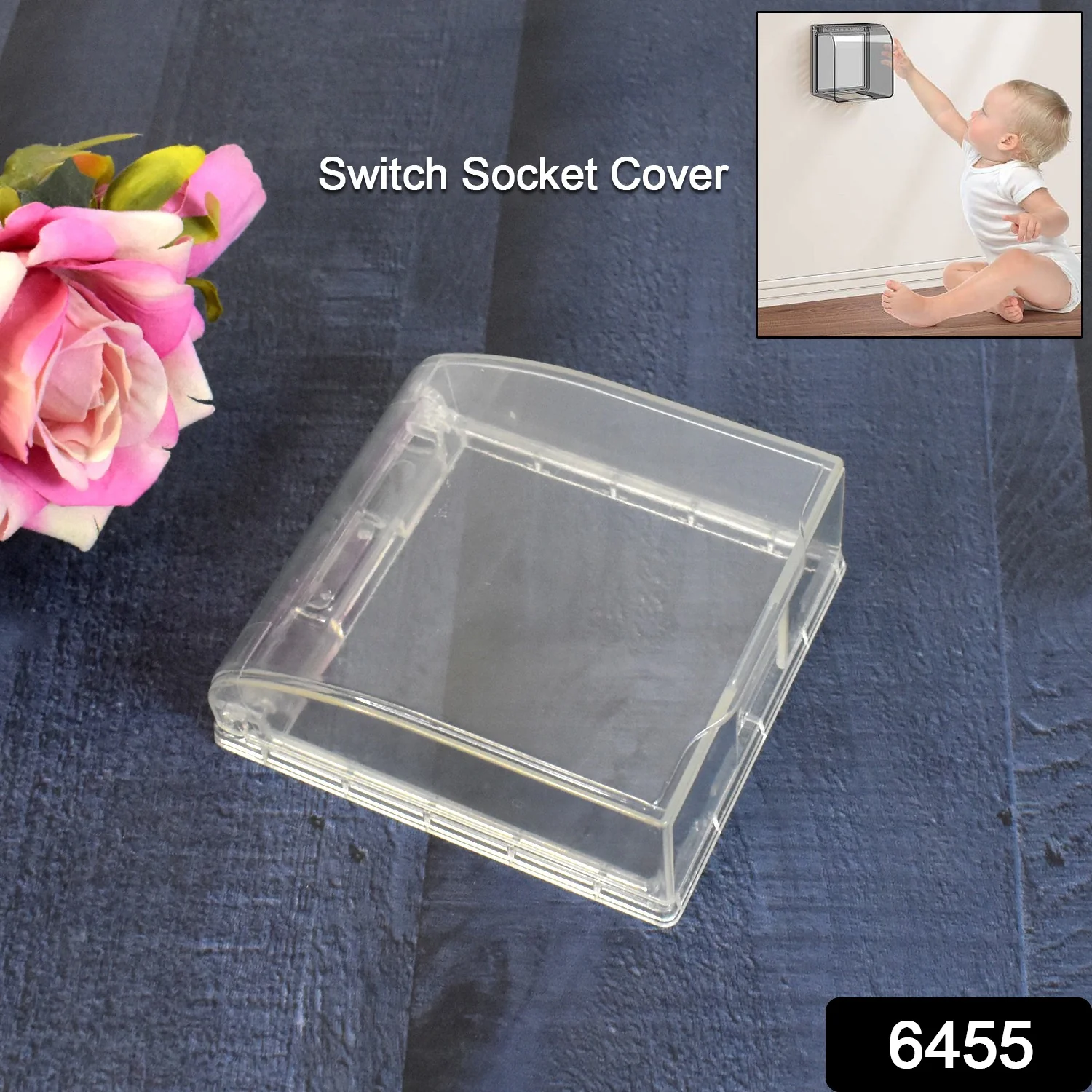 Weatherproof Outlet Cover Outdoor Plug Receptacle Protector for Bathroom Clear (1 pc) - Image 2