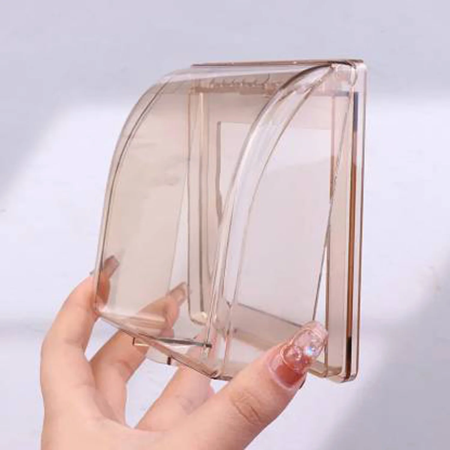 Weatherproof Outlet Cover Outdoor Plug Receptacle Protector for Bathroom Clear (1 pc) - Image 3