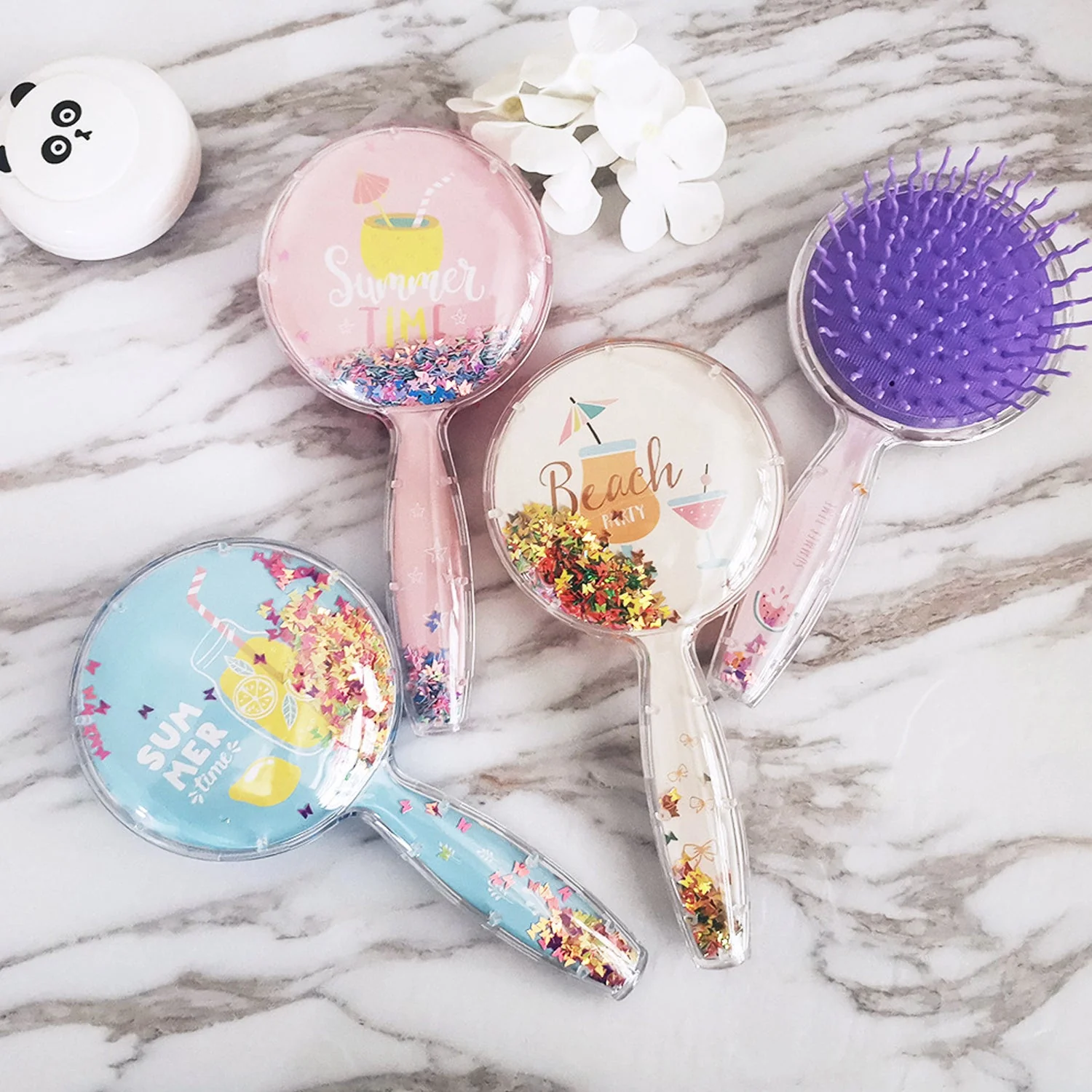 Hair Brush for Kids Detangling Anti-static Soft Massage for Braids Curly Straight - Image 3