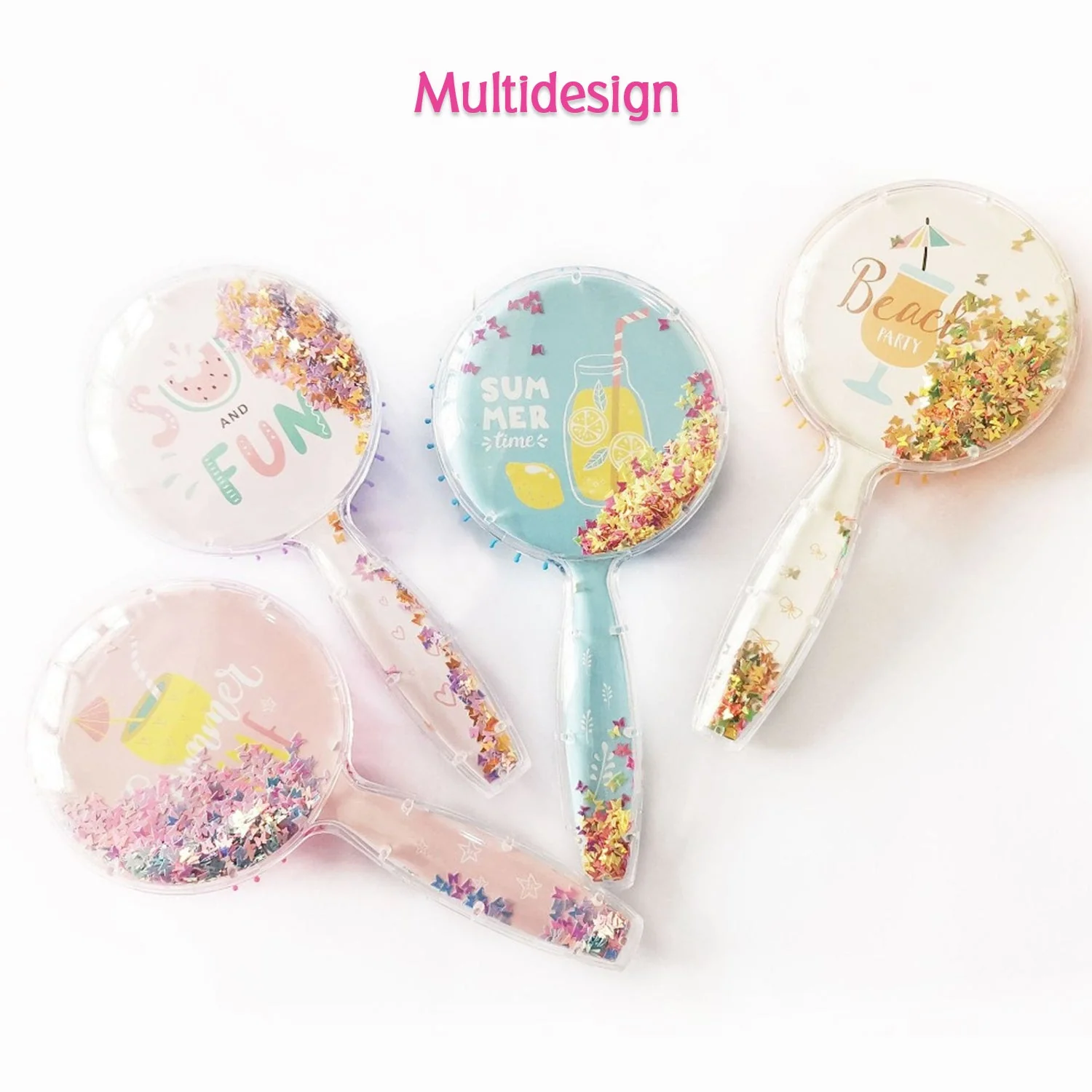 Hair Brush for Kids Detangling Anti-static Soft Massage for Braids Curly Straight - Image 5
