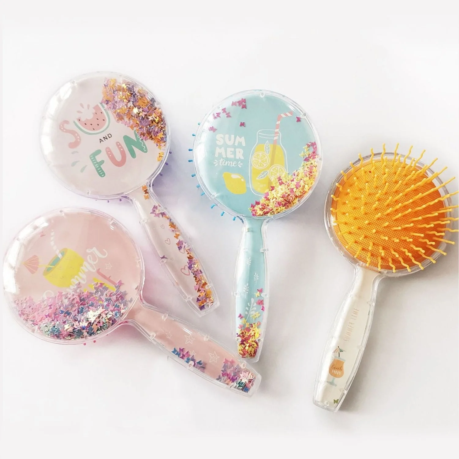 Hair Brush for Kids Detangling Anti-static Soft Massage for Braids Curly Straight - Image 7