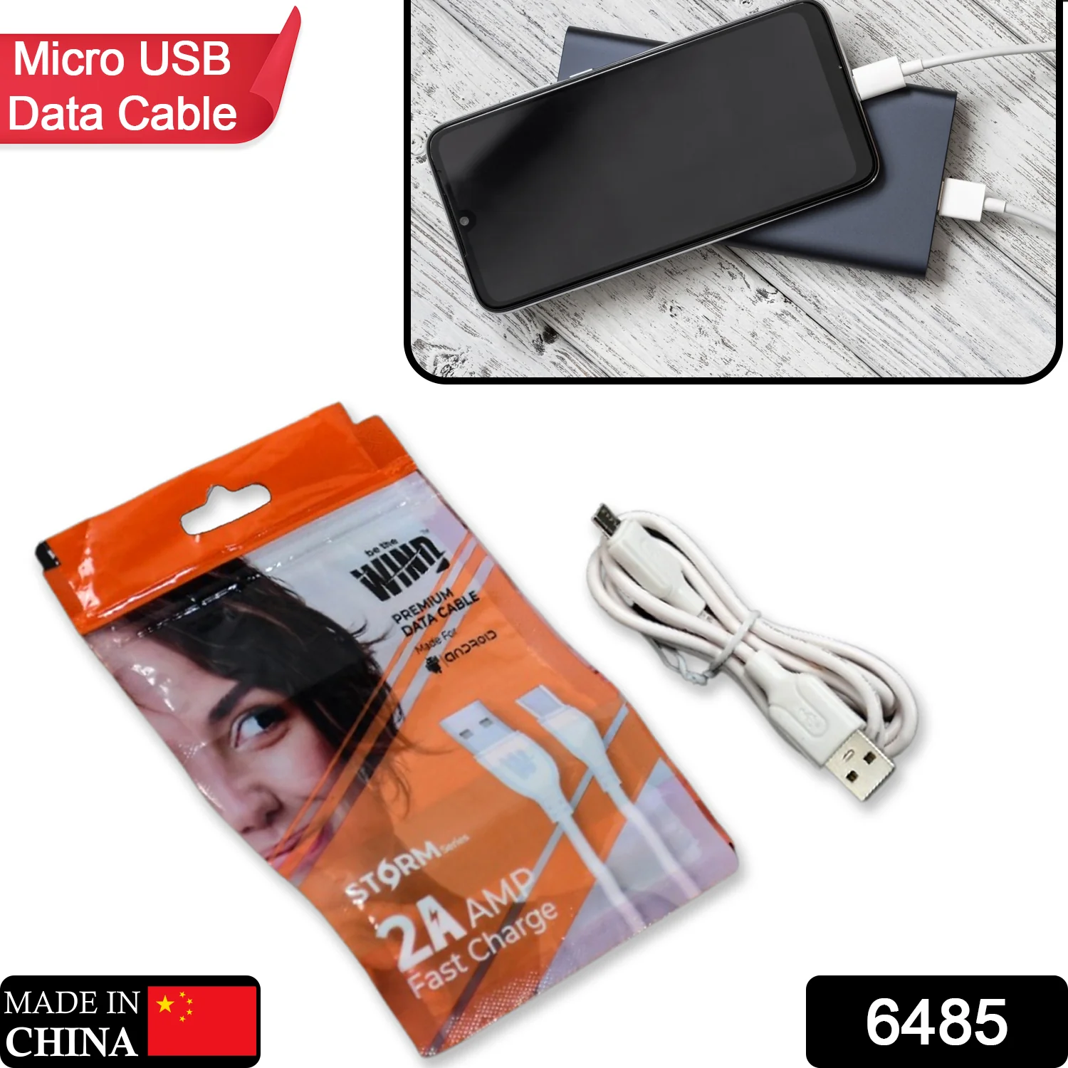 Fast Charging for android & Data Transfer Extra Tough Long Micro Cable for All Compatible Smartphone and Tablets - Image 2