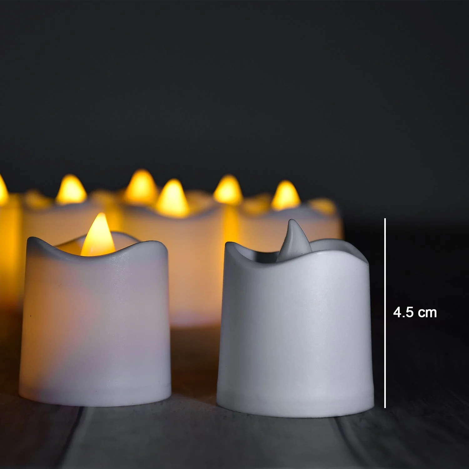 Flameless LED TealightsLED Tea Light for Home Diwali Pack 24 - Image 6