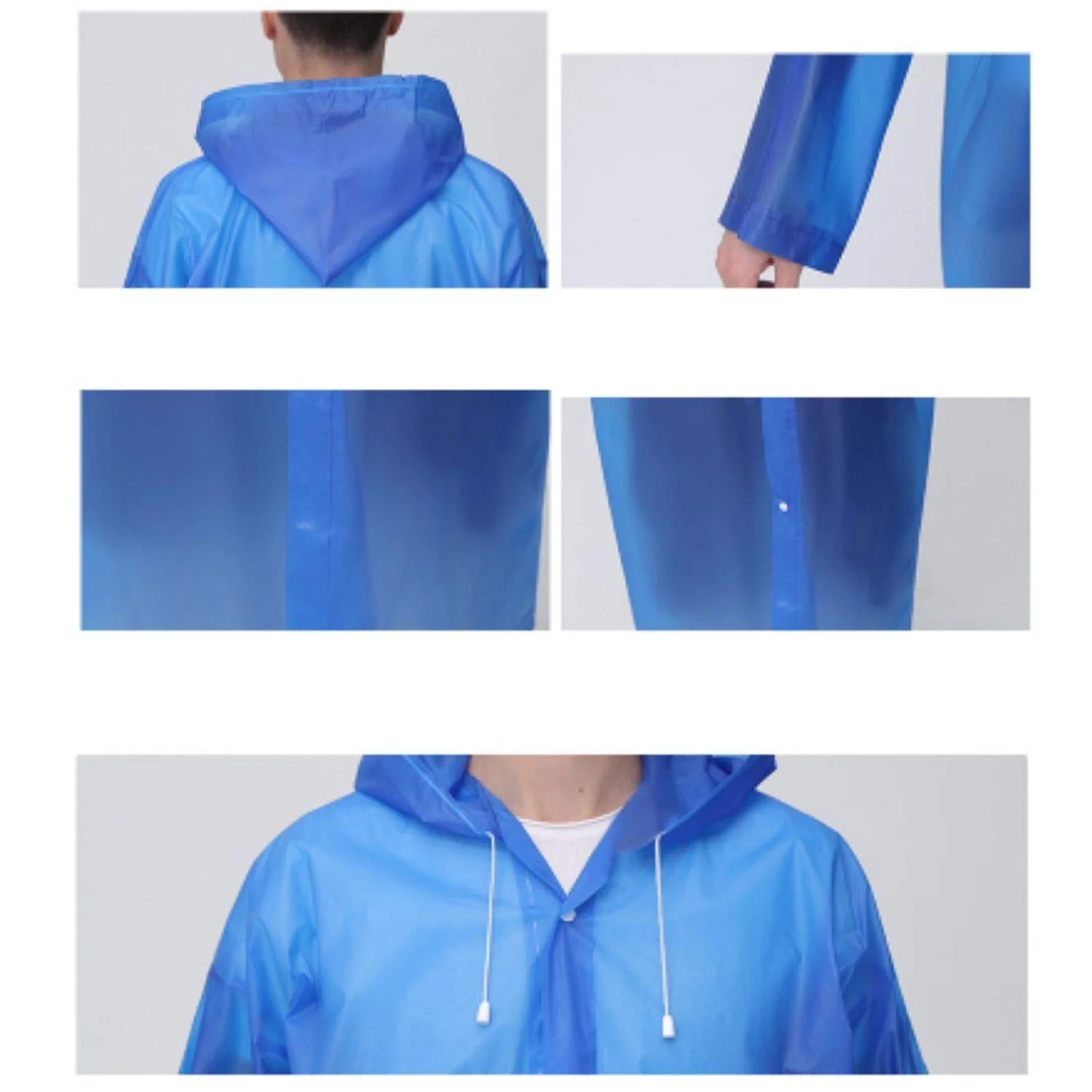 Outdoor Adult Portable Traveling Raincoat for Men & Women - Image 4