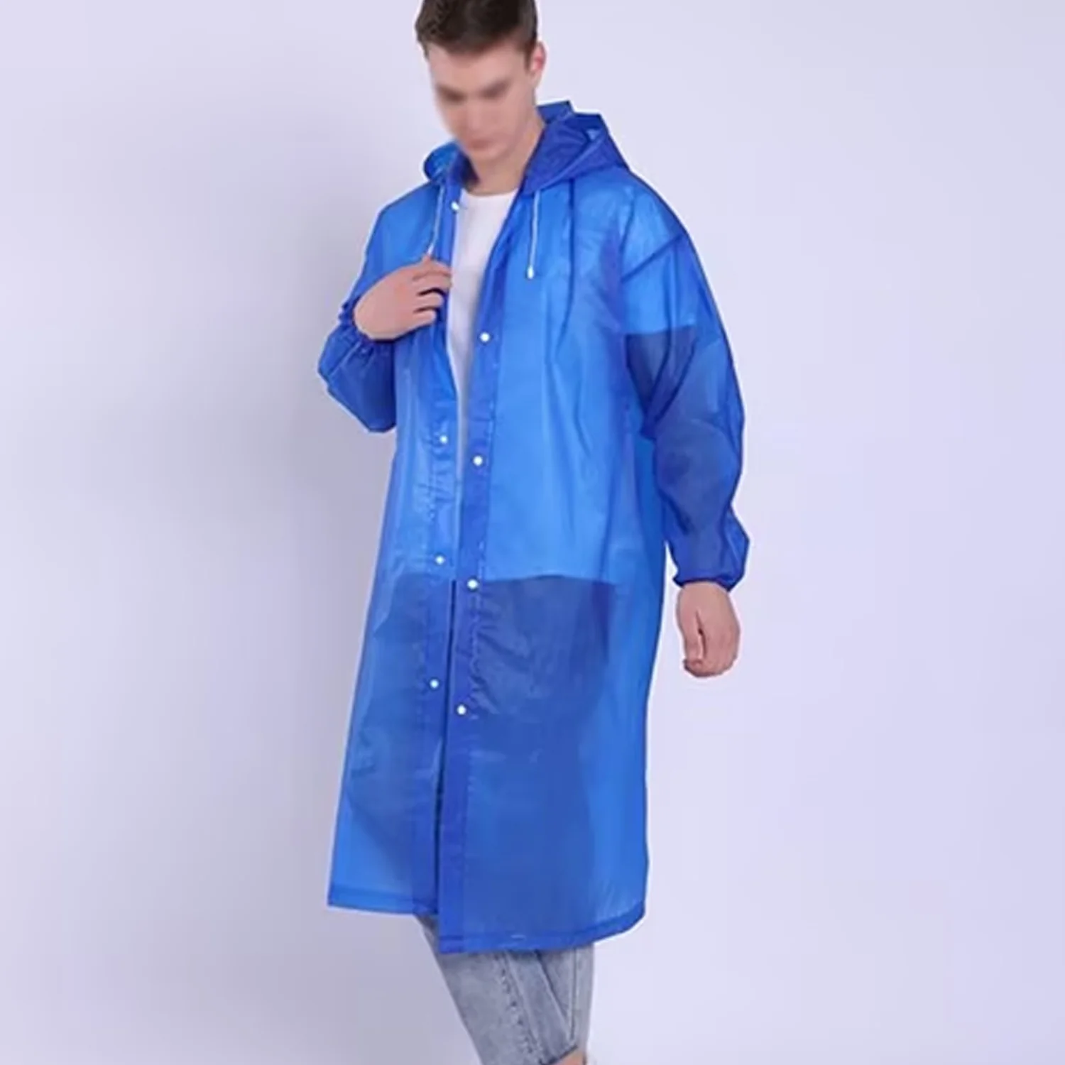 Outdoor Adult Portable Traveling Raincoat for Men & Women - Image 7