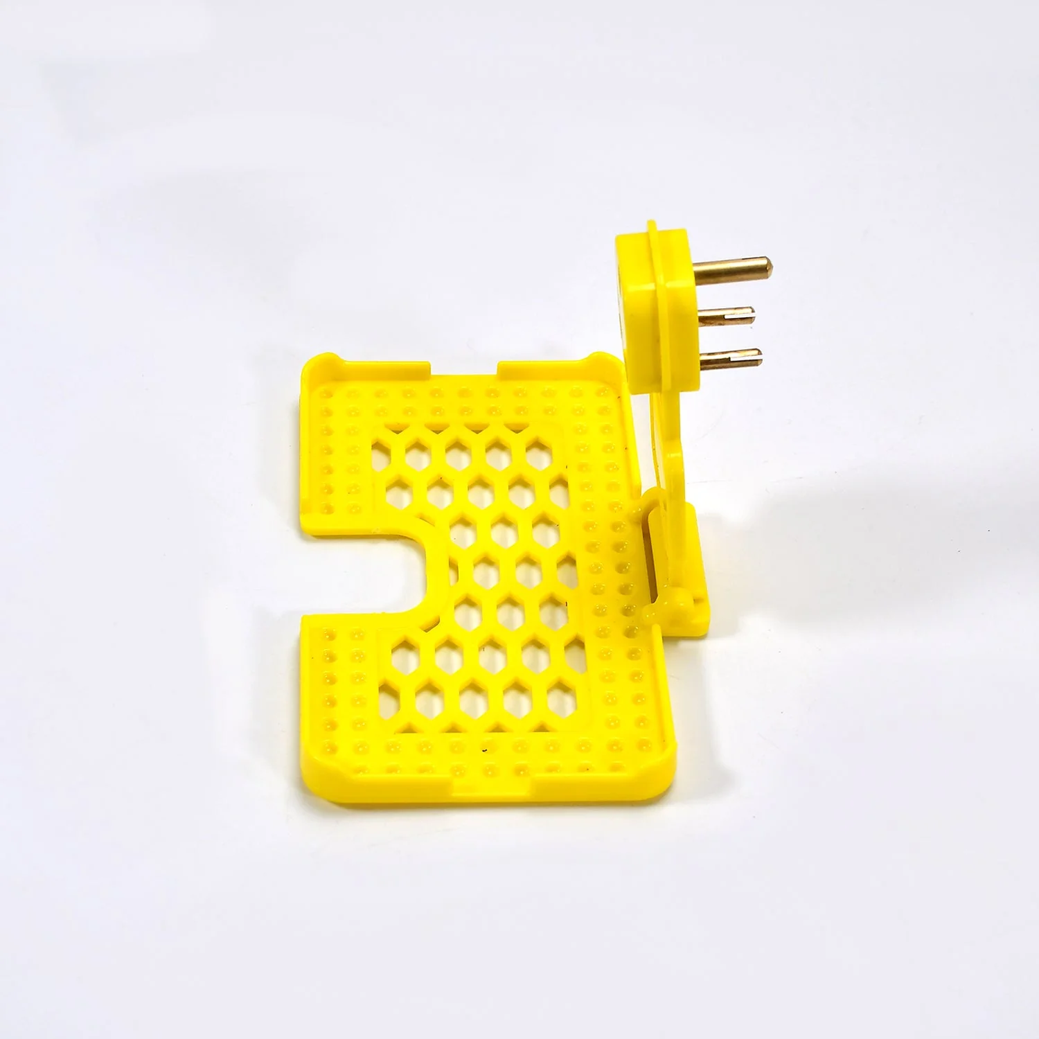 Multi-Purpose Yellow Wall Holder Stand for Mobile Charging - Image 4