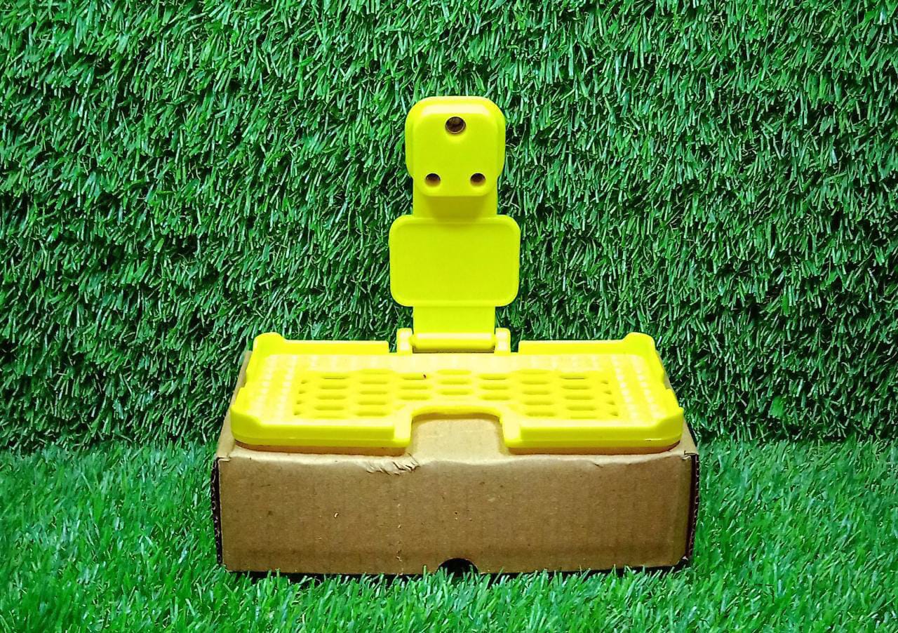 Multi-Purpose Yellow Wall Holder Stand for Mobile Charging - Image 7