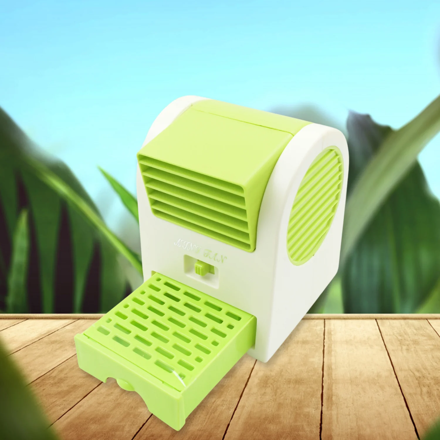 Rechargeable Mini Personal Air Cooler – Desktop Cooling Fan - Image 6