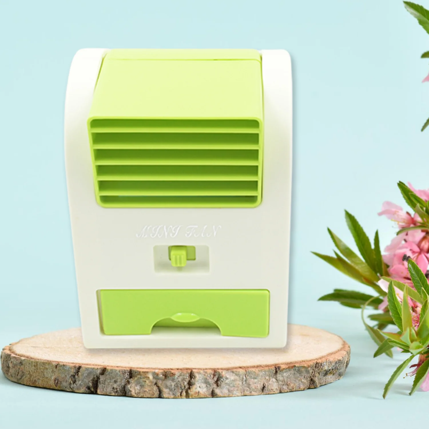 Rechargeable Mini Personal Air Cooler – Desktop Cooling Fan - Image 8