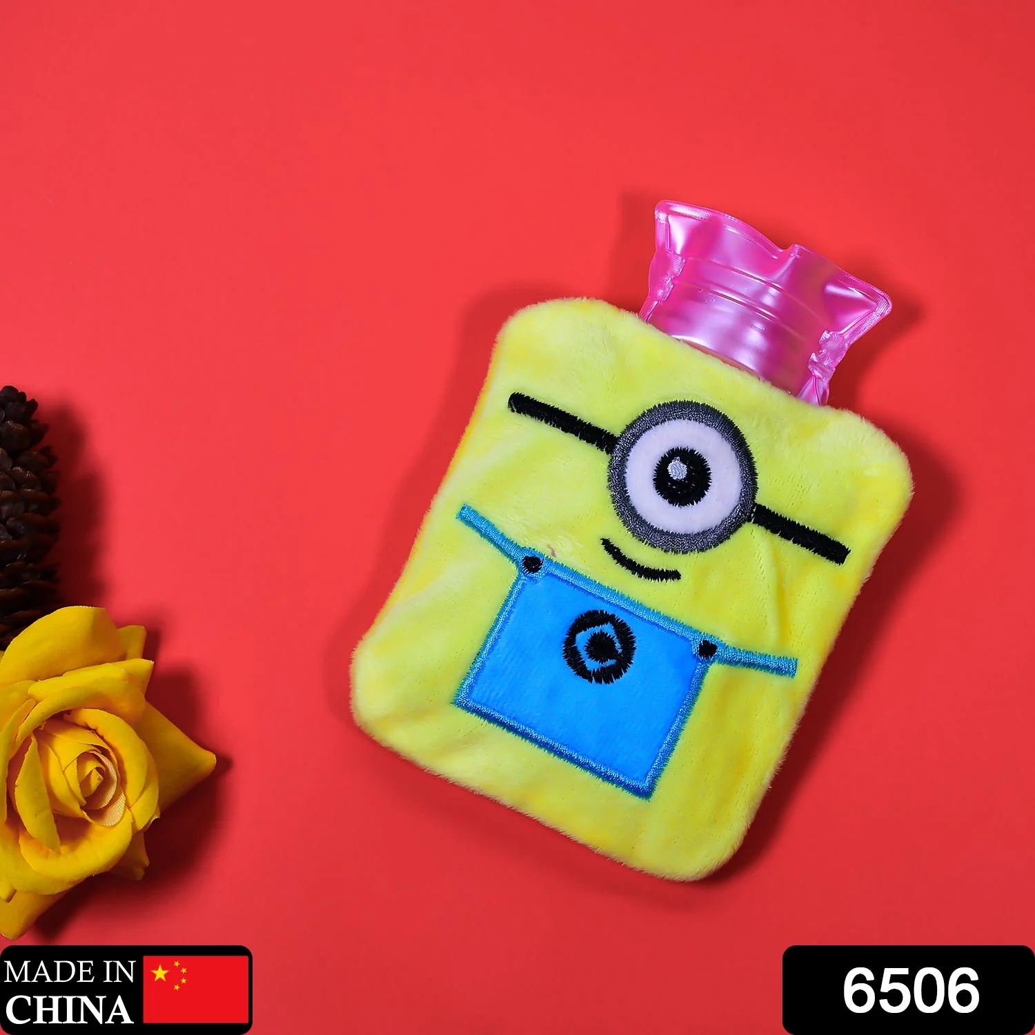 Minions Small Hot Water Bag – Pain Relief for Neck, Shoulder, Hands & Feet (1 Pc) - Image 2