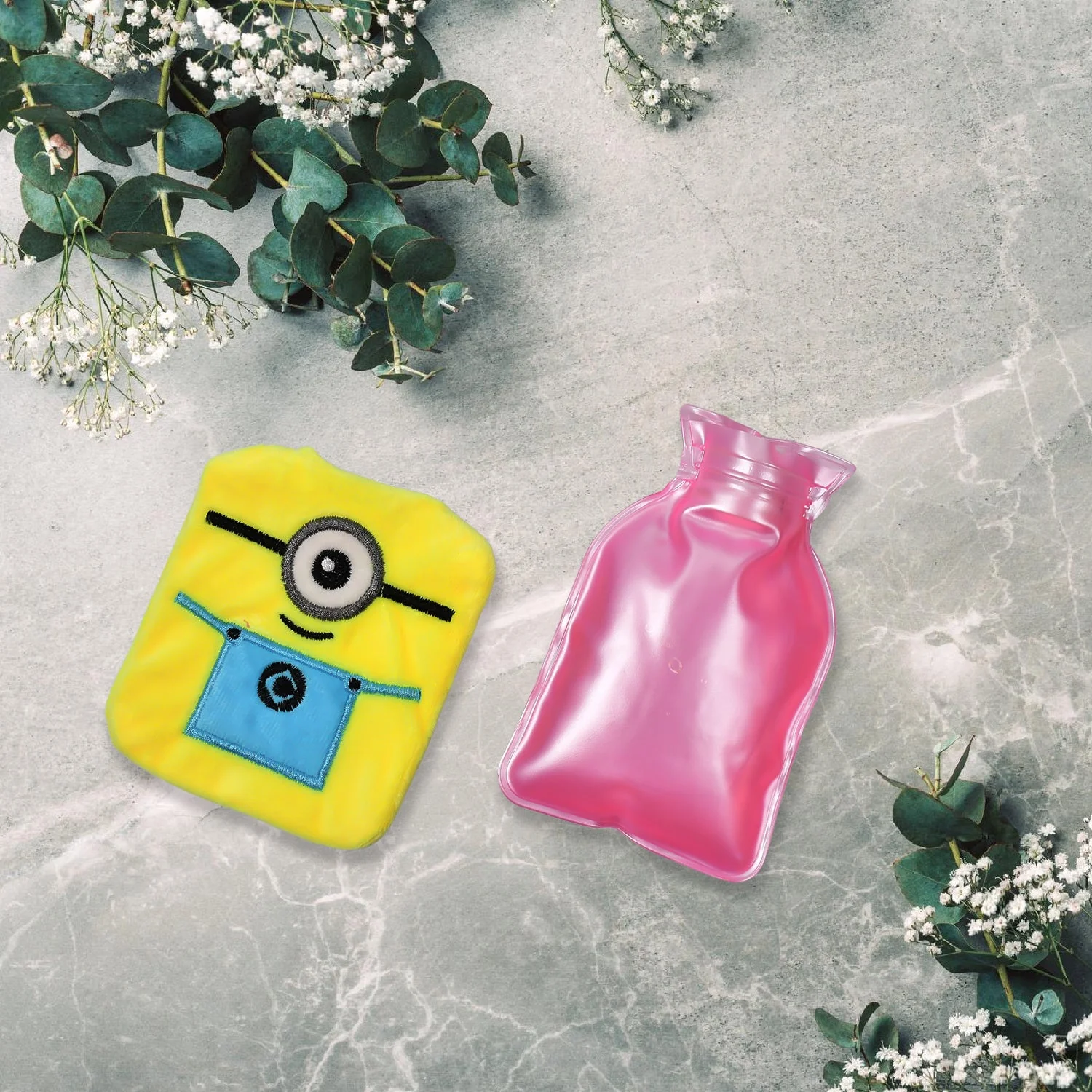 Minions Small Hot Water Bag – Pain Relief for Neck, Shoulder, Hands & Feet (1 Pc) - Image 6