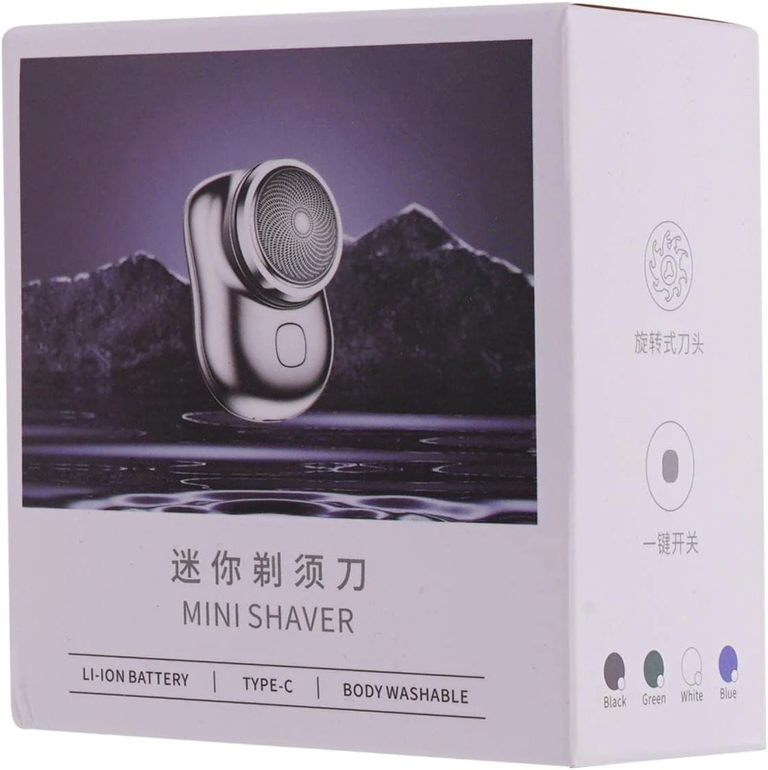 Mini Electric Shaver Portable Rechargeable Wireless Beard Hair Razor for Men and Women - Image 7