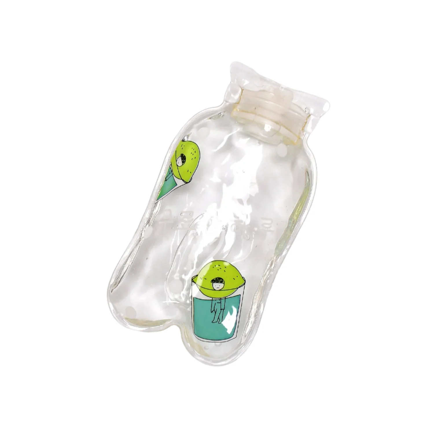 Transparent Multi-Design Small Hot Water Bag with Cover – Pain Relief & Warmer - Image 5