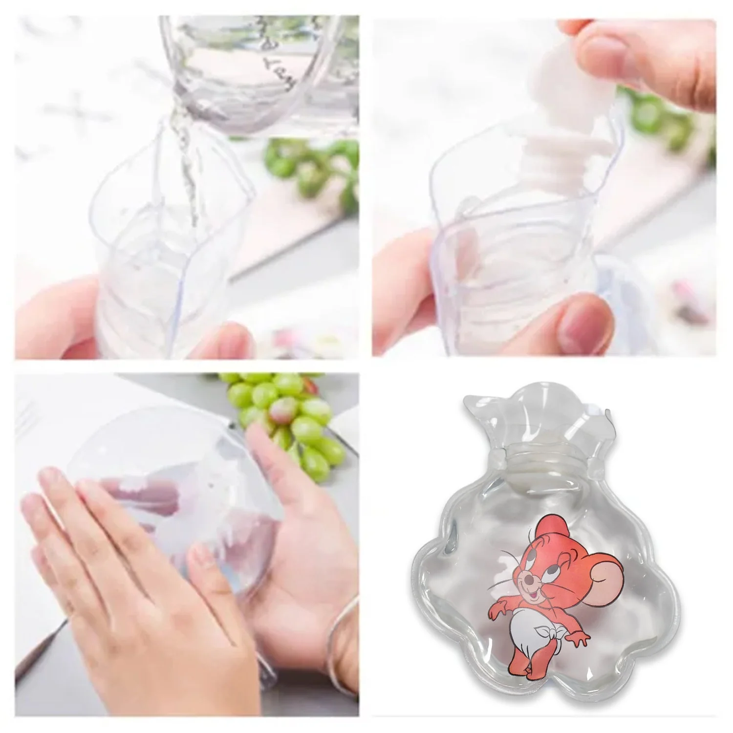 Transparent Multi-Design Hot Water Bag - Image 3
