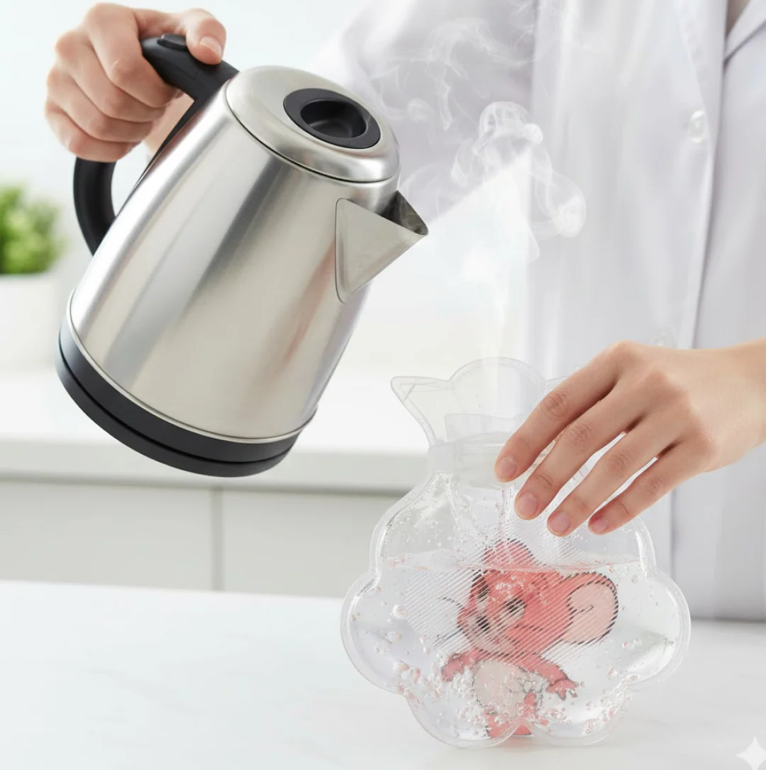 Transparent Multi-Design Hot Water Bag - Image 5