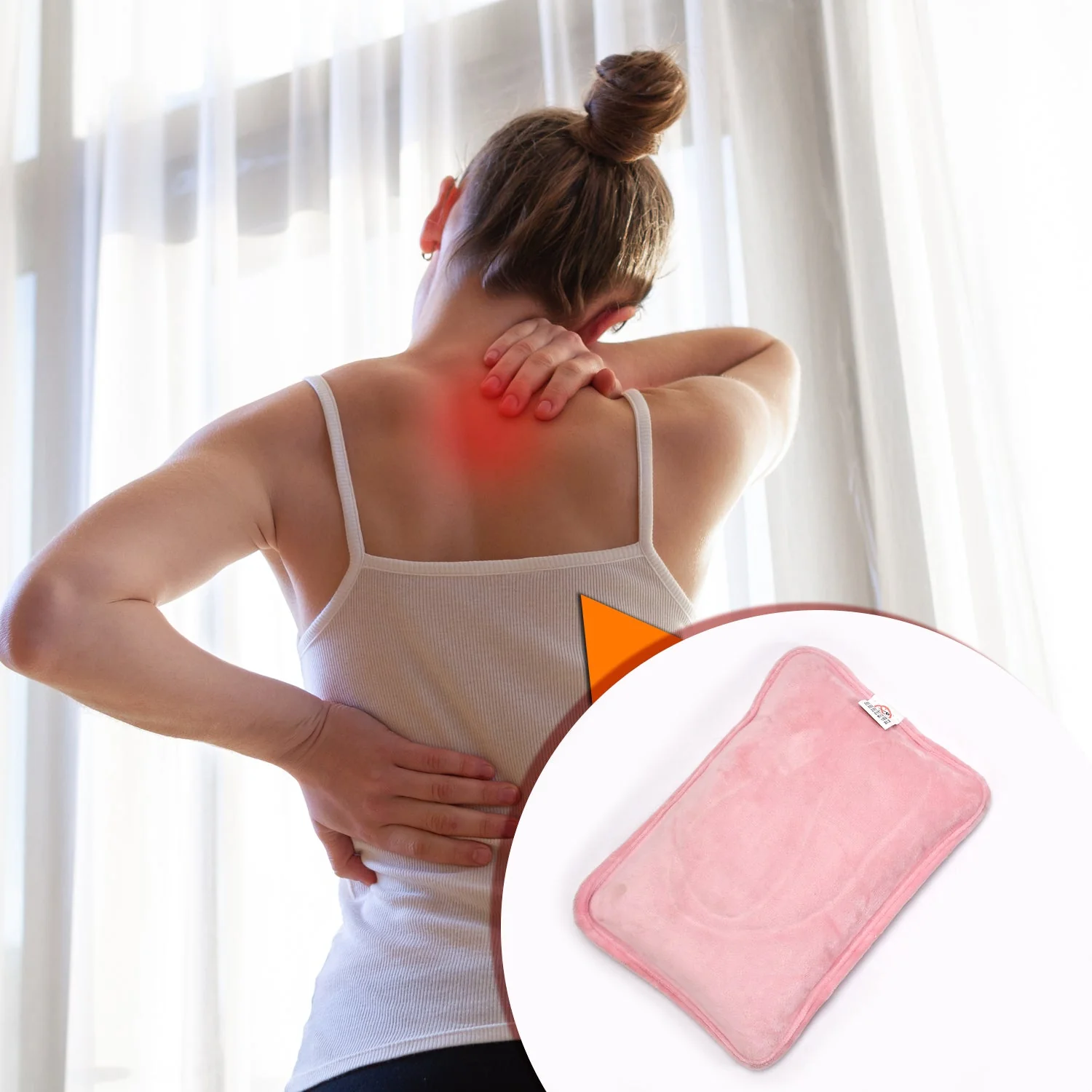 Electric Heating Pad: Targeted Pain Relief for Back, Hand & Muscles - Image 5