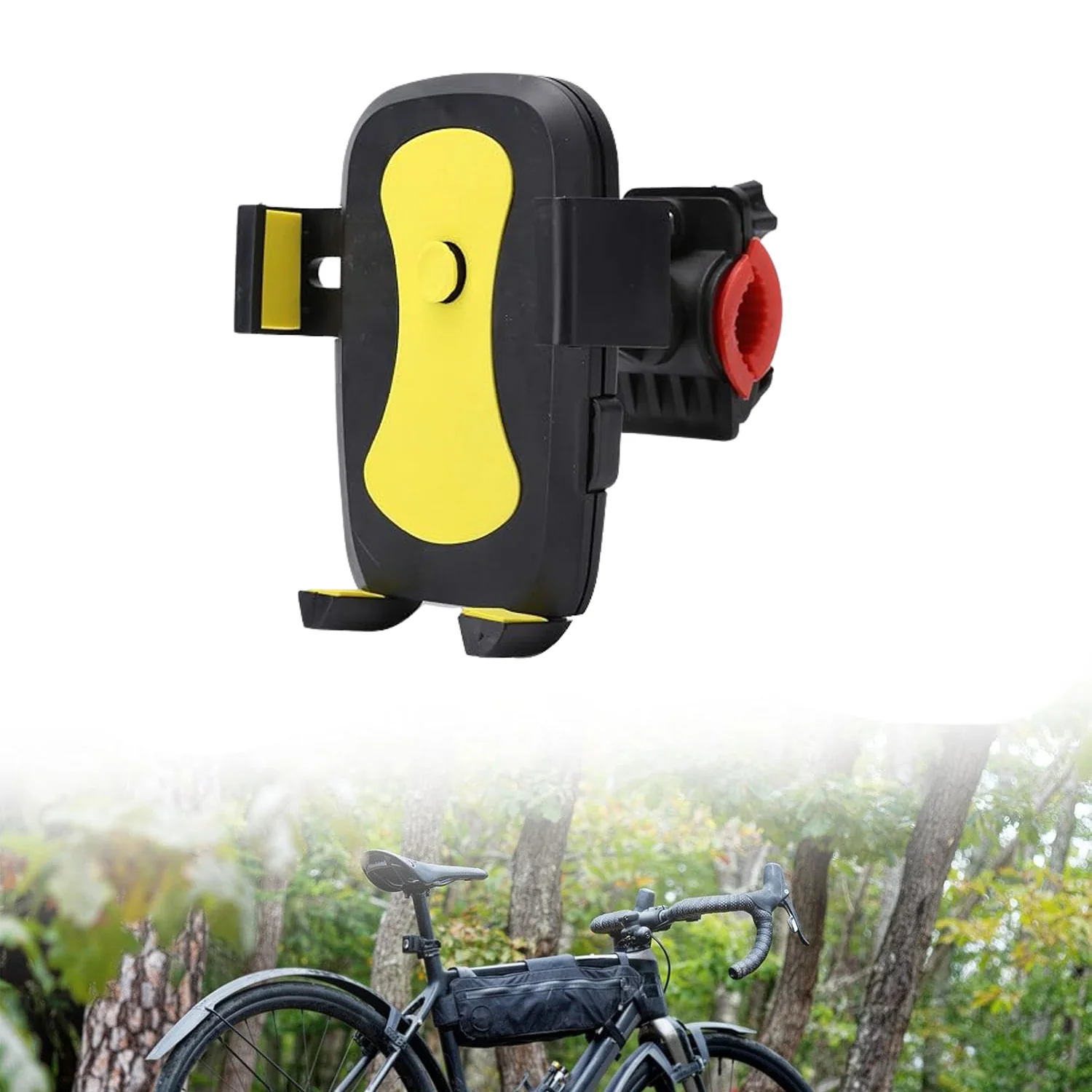Motorcycle Phone Mount Bicycle Phone Holder Motorcycle Handlebar Phone Holder - Image 4