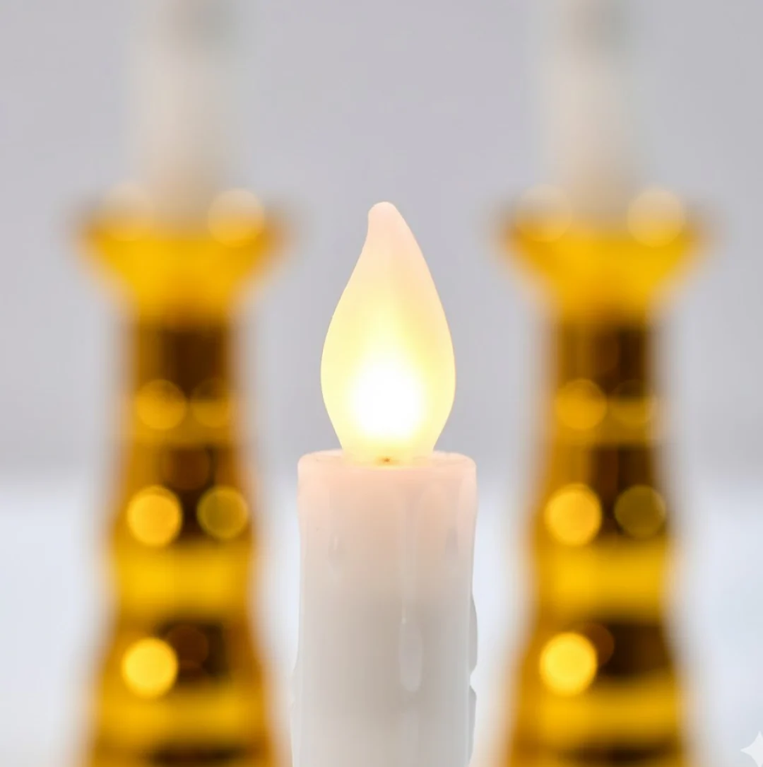2pcs LED Candle Light Candles Flameless Lamp - Image 5