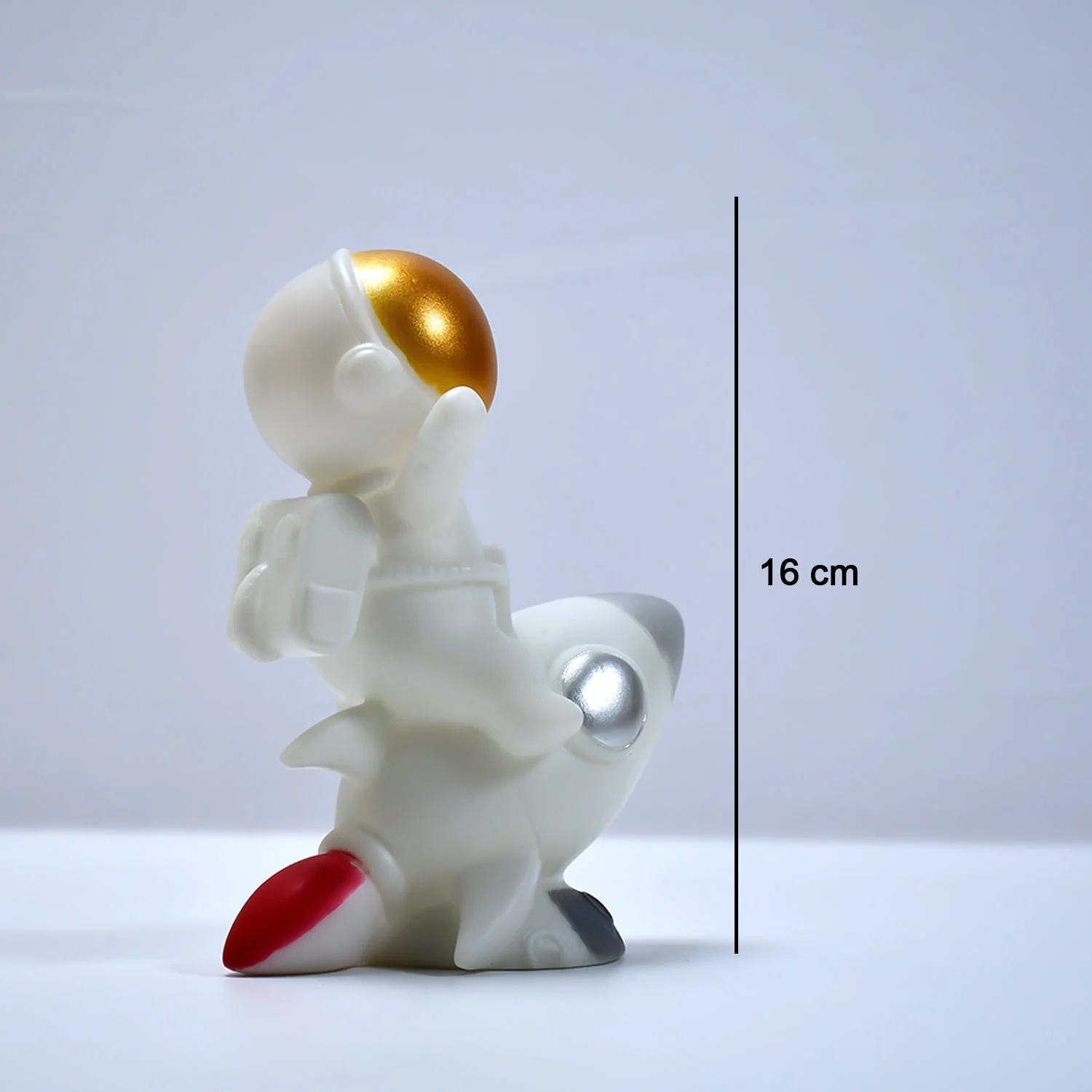 Space Astronaut Figurines Resin Mini Model Home Decor DIY Desktop Ornament Miniatures - Image 6