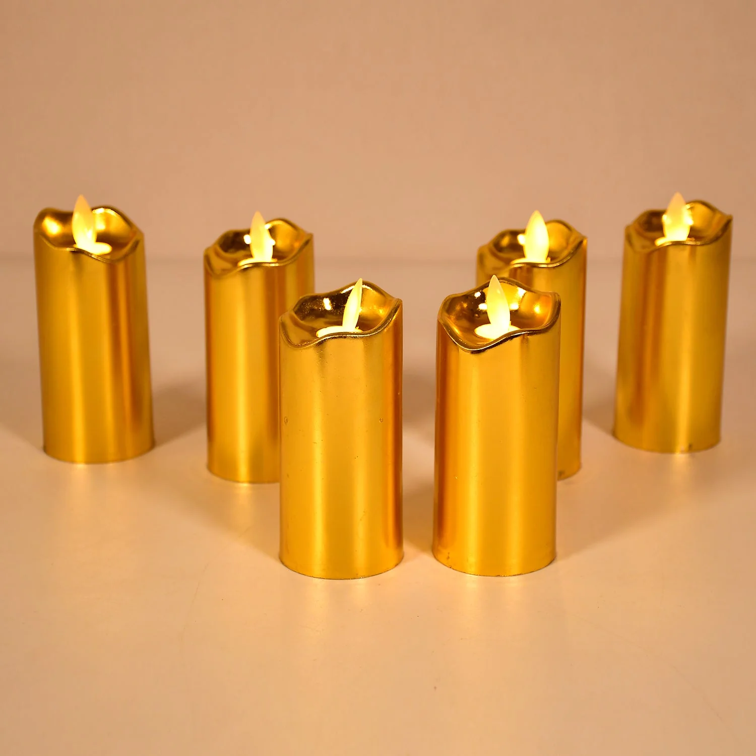 Big Swinging Candle 12pcs For Wedding Decoration And Birthday Party, Diwali - Image 3
