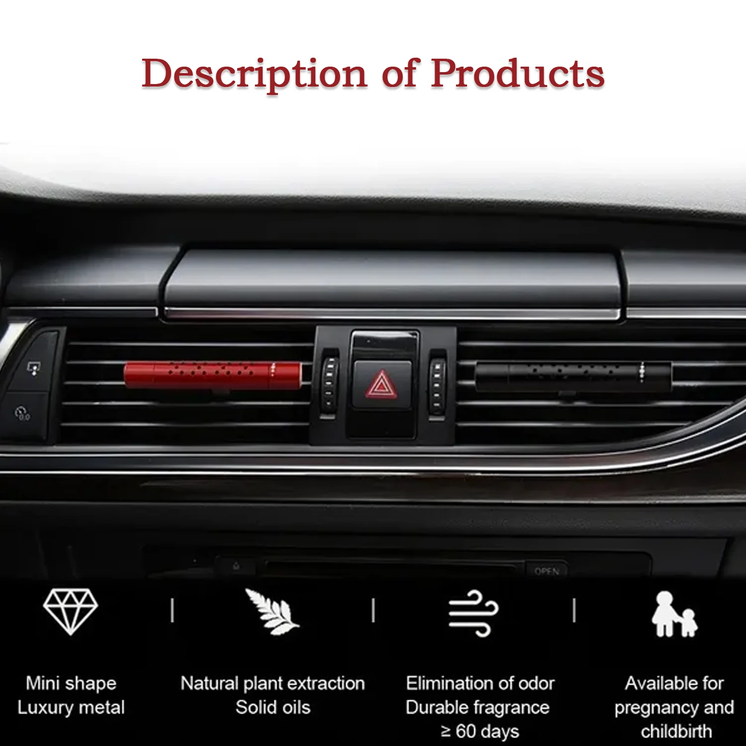 CAR AIR FRAGRANCE FOR AC VENT NEW LONG LASTING AND SWEET FRAGRANCES AIR FRESHENER - Image 6