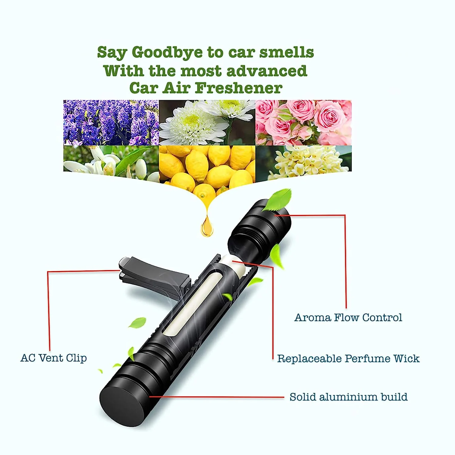 CAR AIR FRAGRANCE FOR AC VENT NEW LONG LASTING AND SWEET FRAGRANCES AIR FRESHENER - Image 7