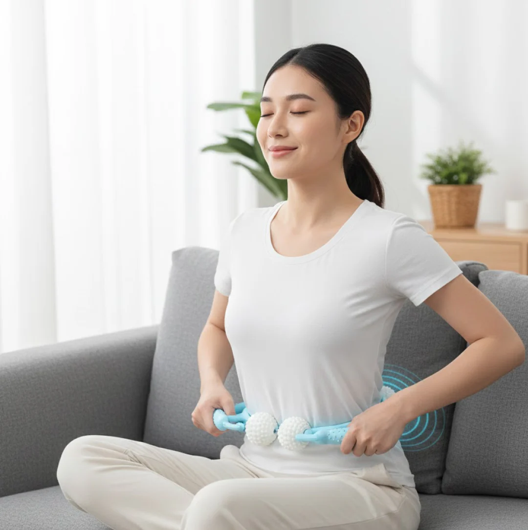 Portable Neck & Shoulder Massager for Back & Waist Relief - Image 6