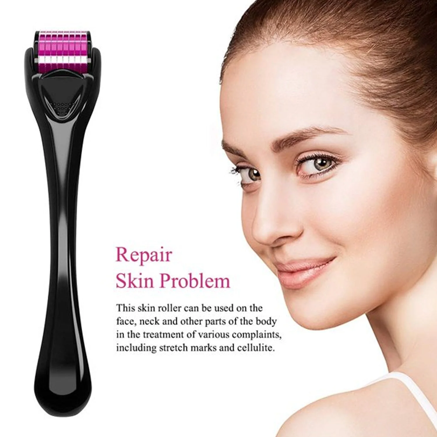 Derma Roller – Anti-Aging, Scar Removal & Hair Regrowth (1mm) - Image 13