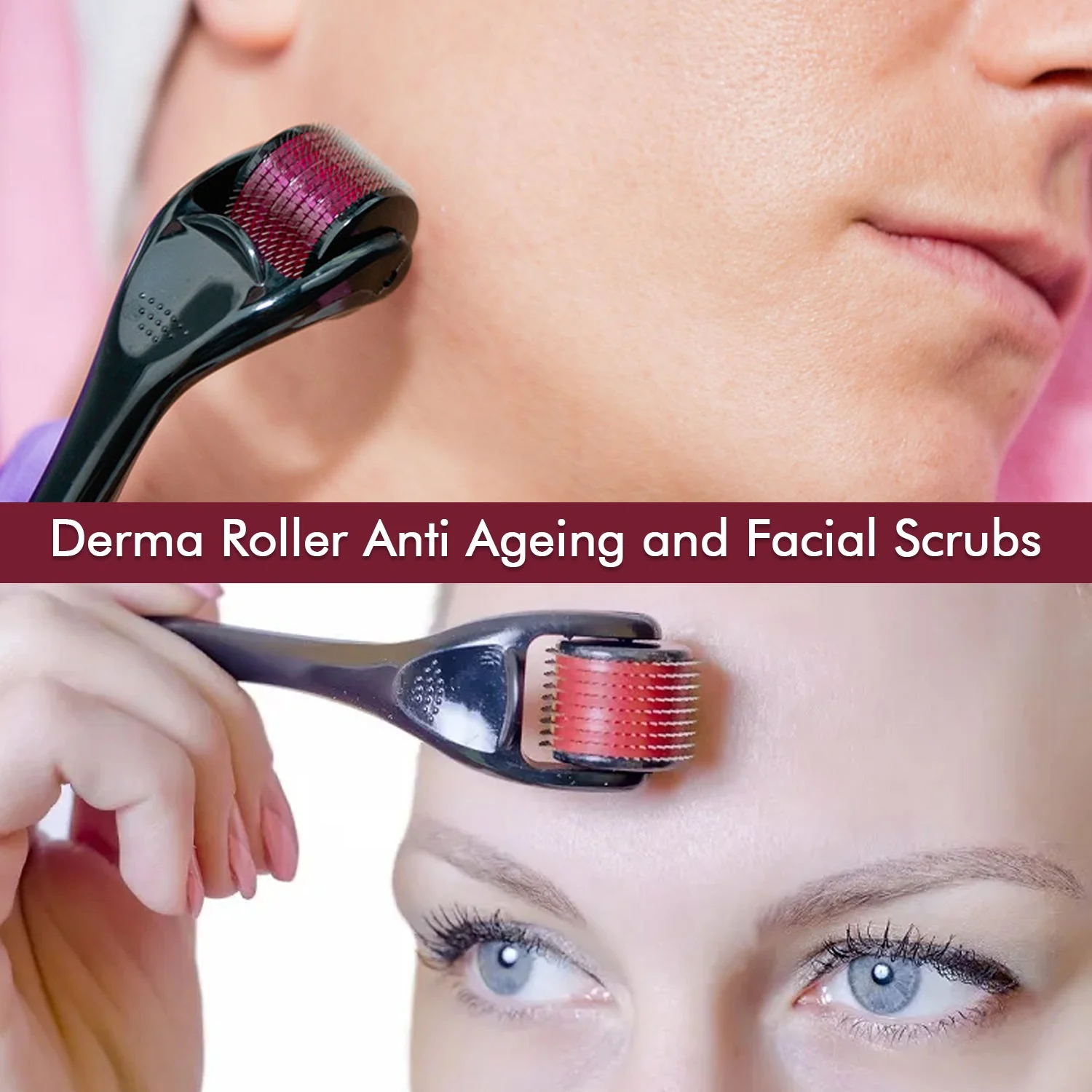 Derma Roller – Anti-Aging, Scar Removal & Hair Regrowth (1mm) - Image 7