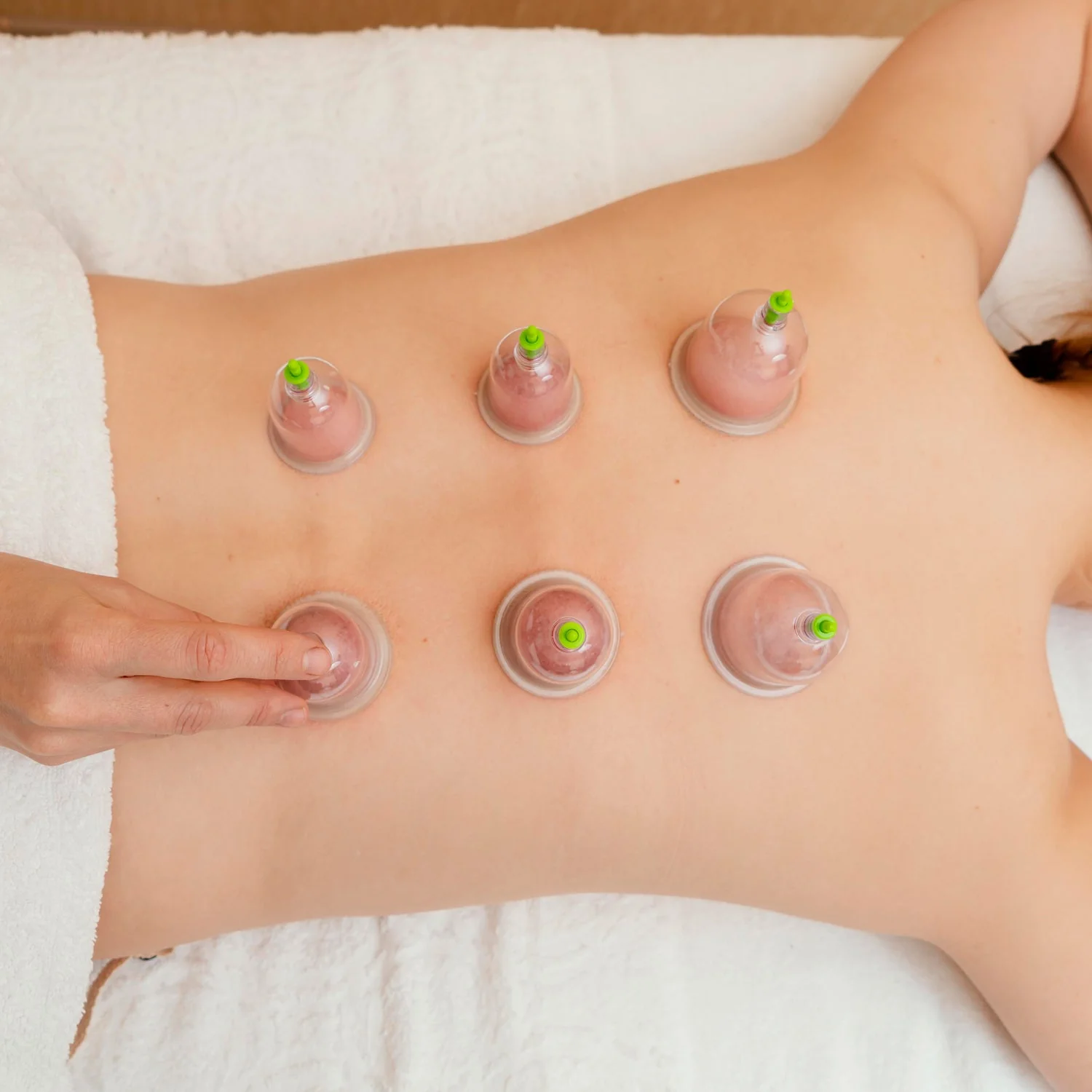 Vacuum Cupping Set – 6 Pc Massage Therapy Suction Kit for Relaxation - Image 5